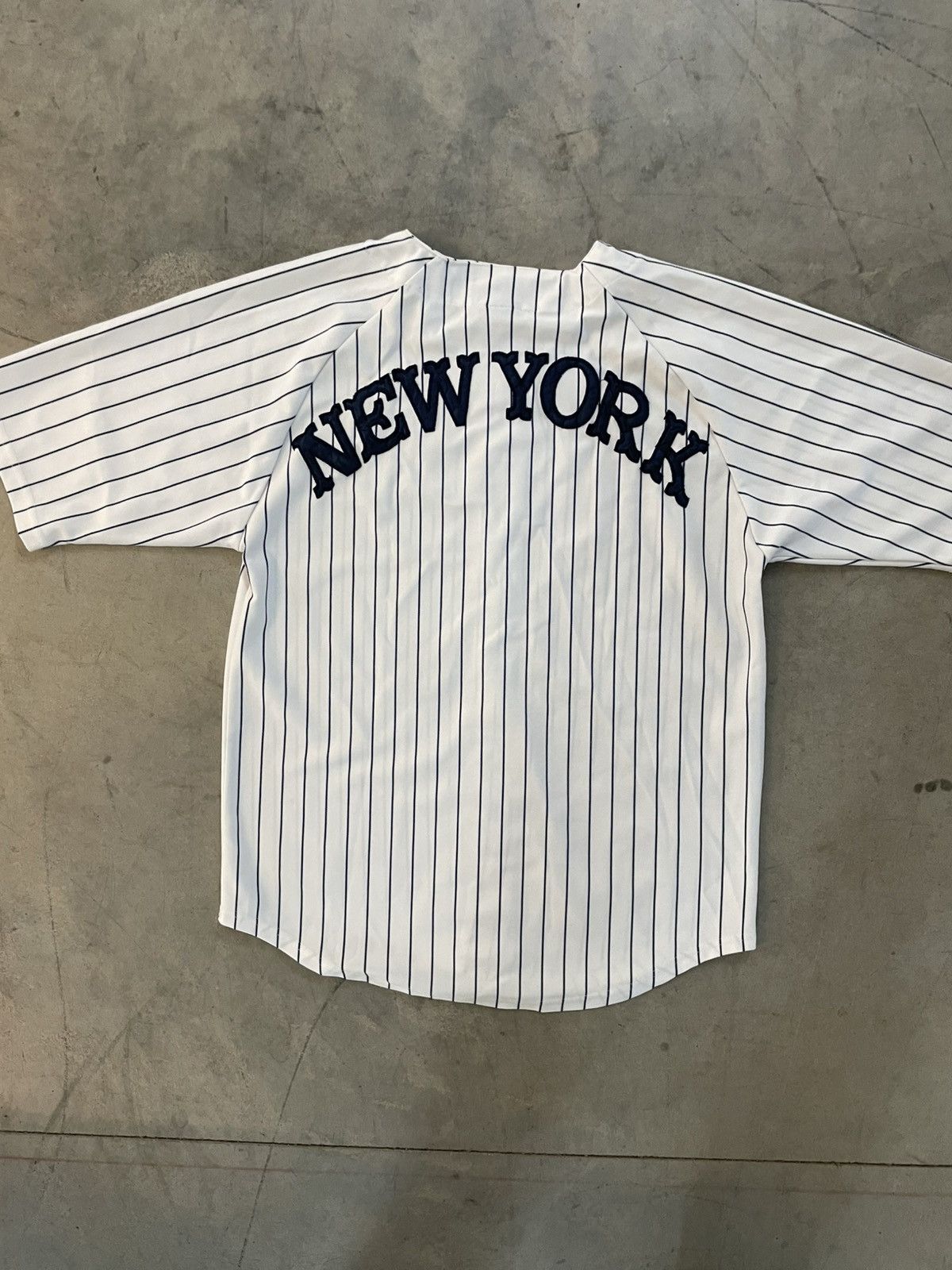 New York Yankees × Vintage RARE VINTAGE New York Yankees Jersey Size US L / EU 52-54 / 3 - 4 Thumbnail