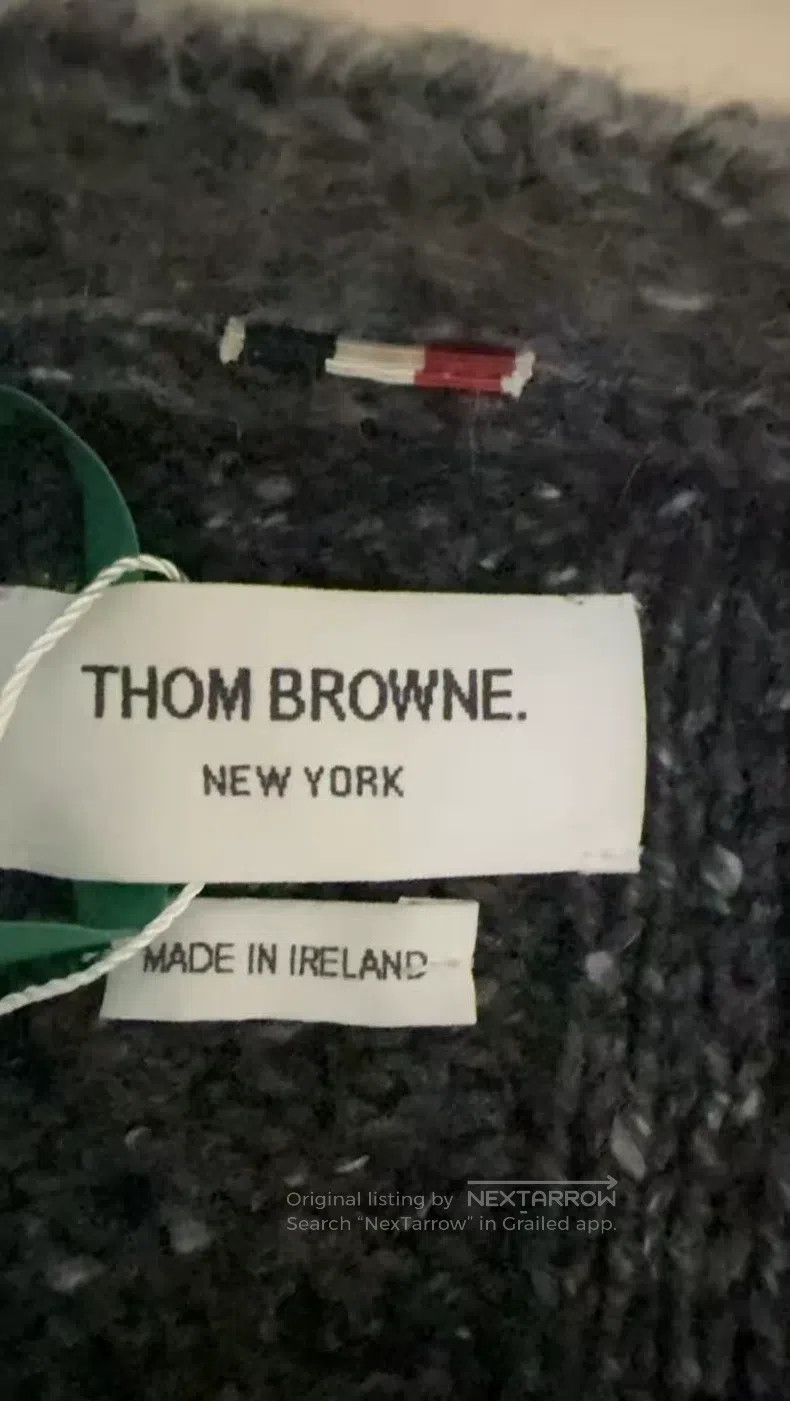 Thom Browne Thom Browne Gray cardigan Size US L / EU 52-54 / 3 - 3 Thumbnail