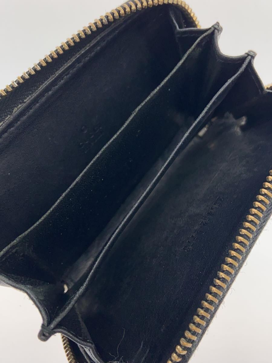 Gucci Gucci Guccissima Leather Monogram Coin Case Black Size ONE SIZE - 4 Thumbnail