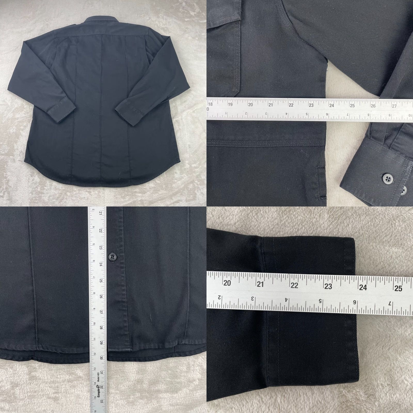 Vintage 5.11 Tactical Shirt Men Large Black Vented Long Sleeve Police Fire EMS Military Size US L / EU 52-54 / 3 - 8 Thumbnail