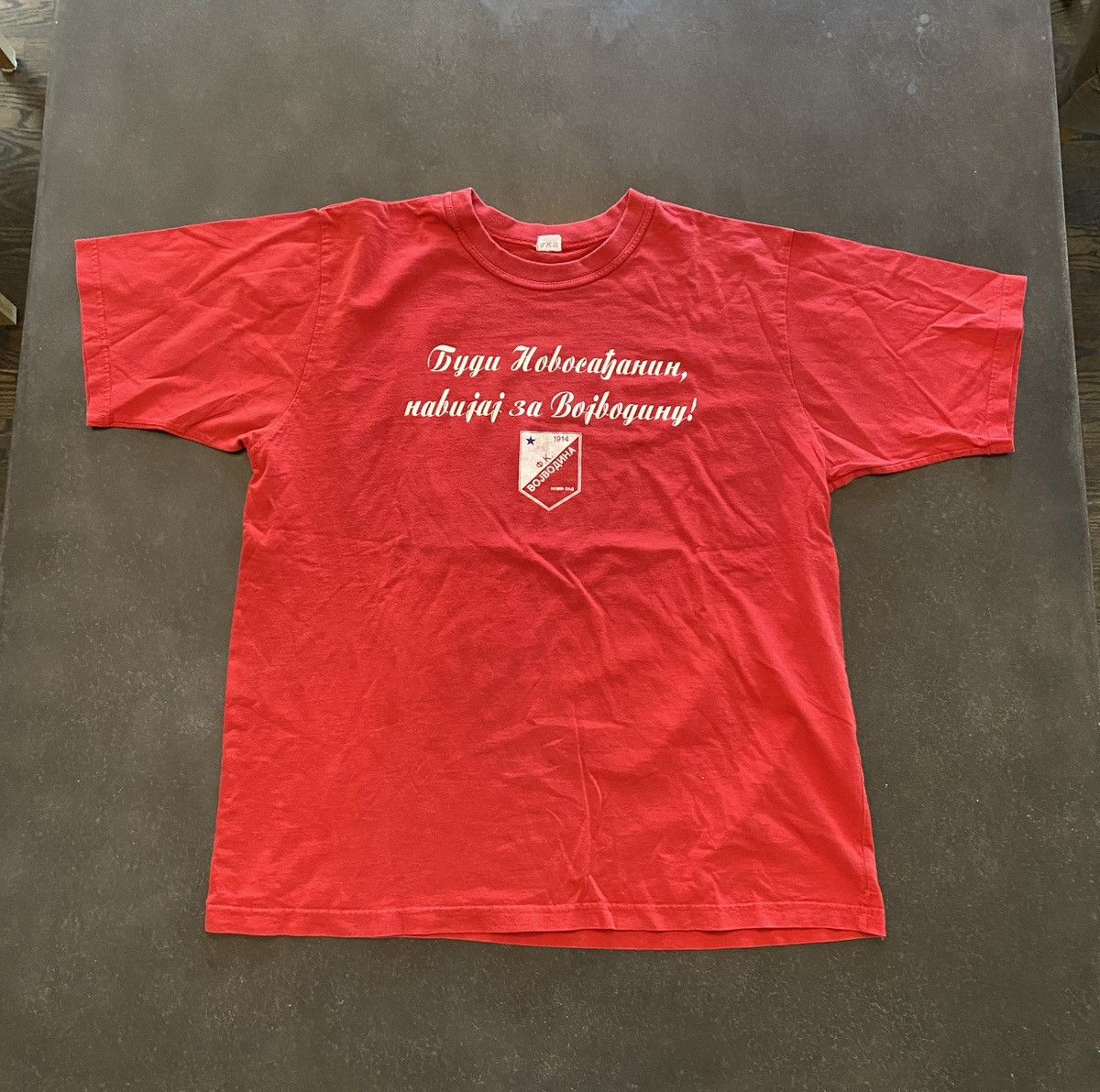 Vintage Vintage bojboanha flag graphic red tshirt Size US L / EU 52-54 / 3 - 1 Thumbnail