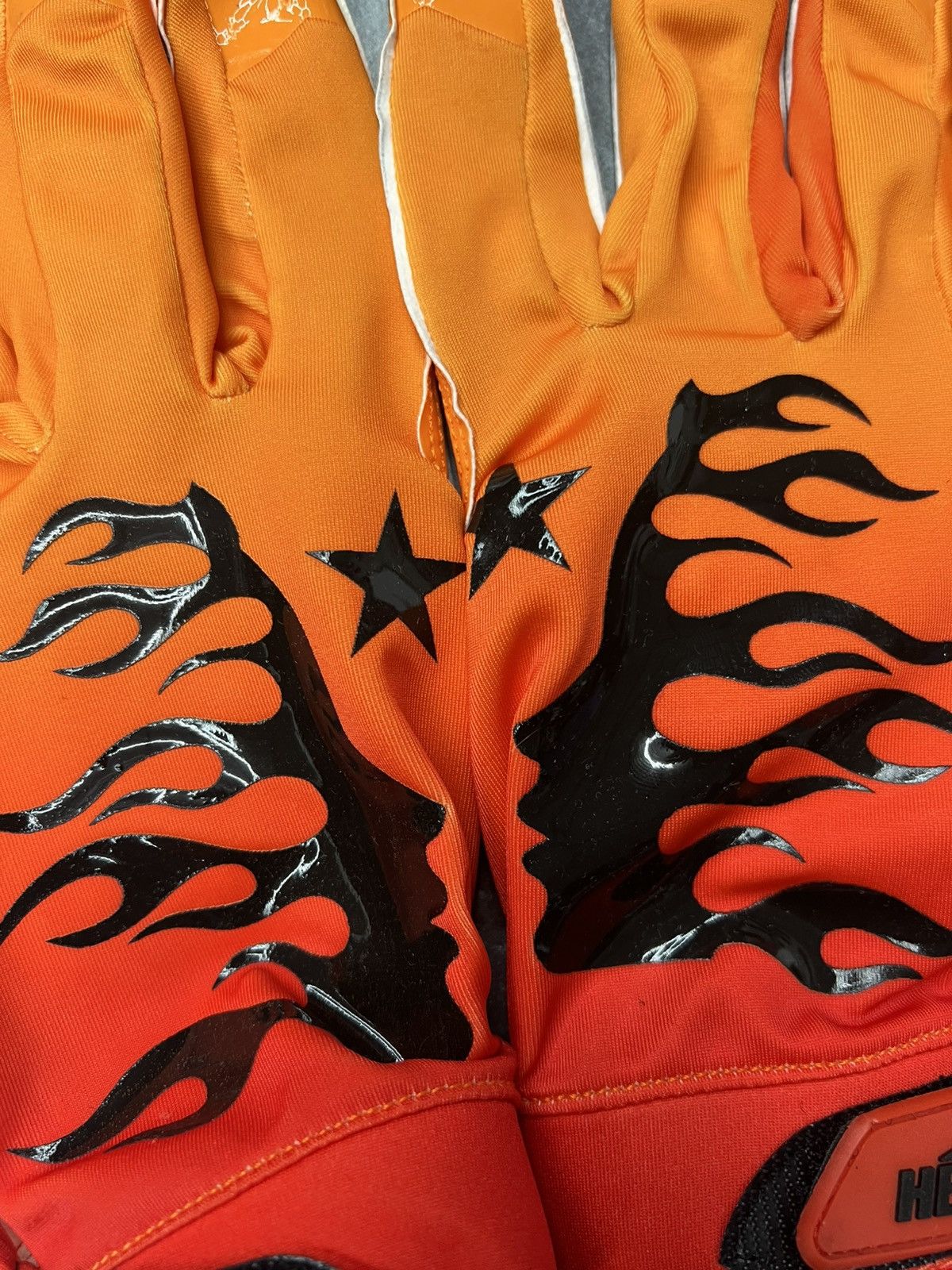 HELLSTAR Hellstar Football Gloves Size 34 - 2 Thumbnail