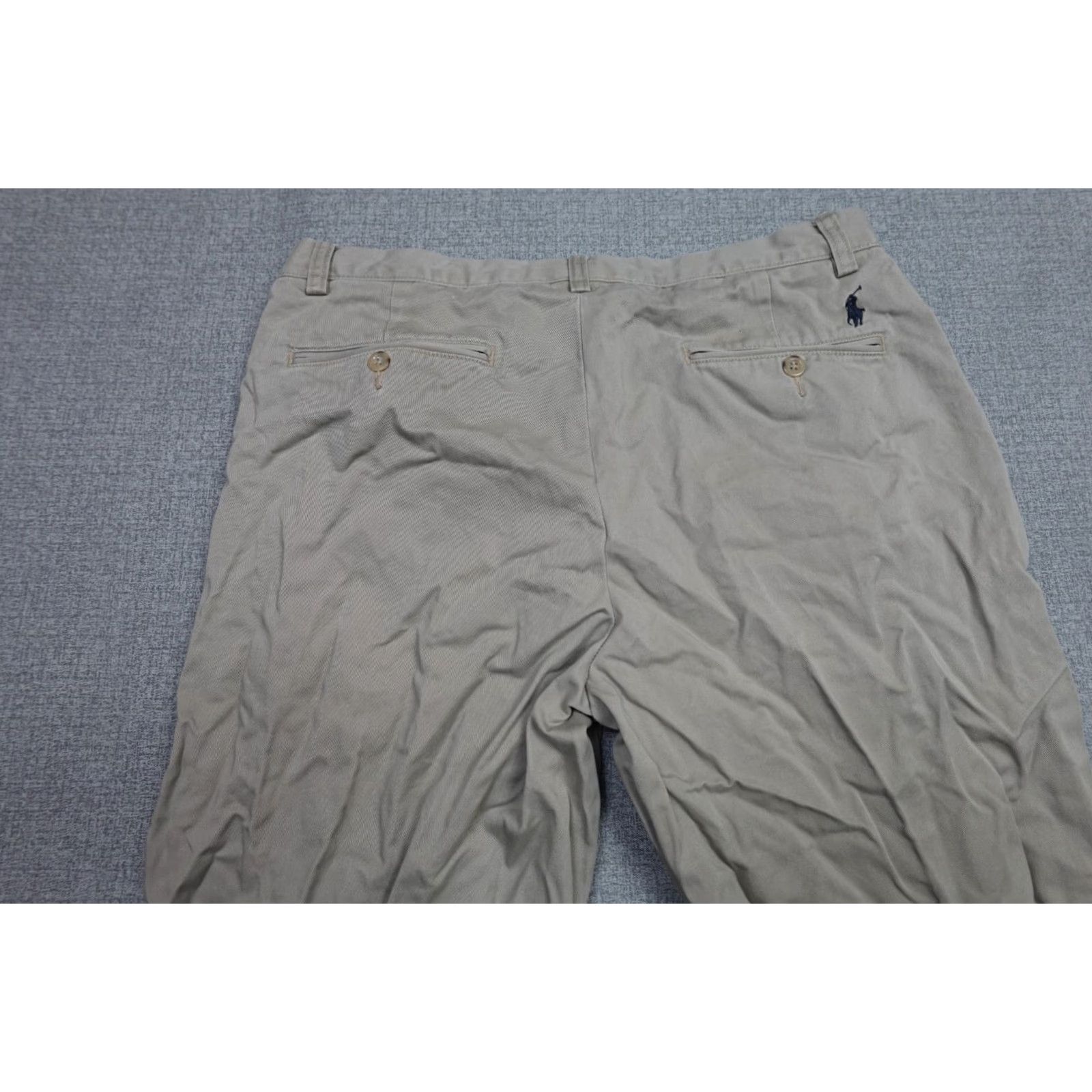 Polo Ralph Lauren Polo Ralph Lauren Pants Mens 34 Beige Chino 5-Pocket Stretch Classic 30in Inseam Casual Straight 34x30 Size US S / EU 44-46 / 1 - 5 Thumbnail