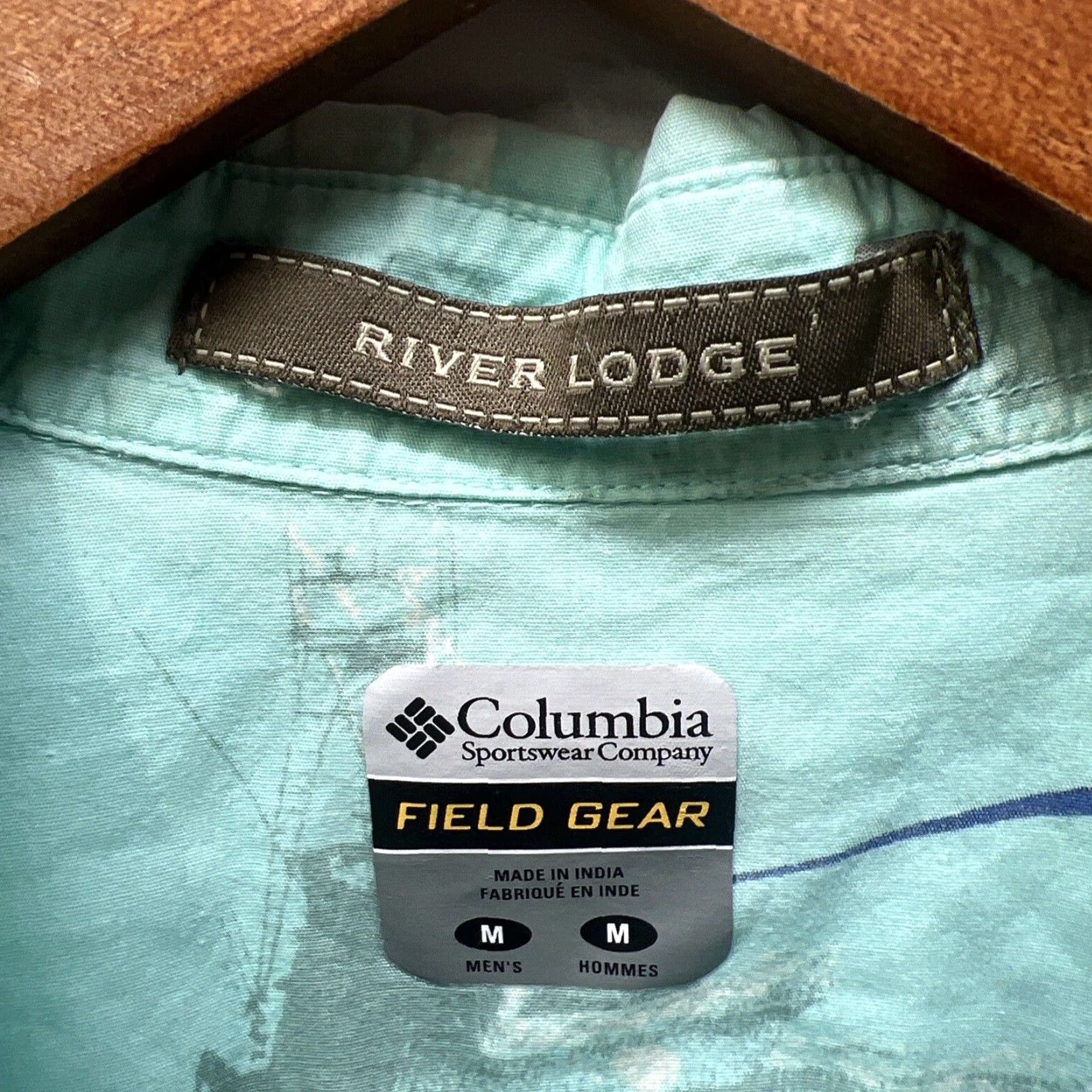 Vintage Columbia River Lodge Fish Blue Hawaiian Style Short Sleeve Button-Up Shirt Mens M Size US M / EU 48-50 / 2 - 3 Thumbnail