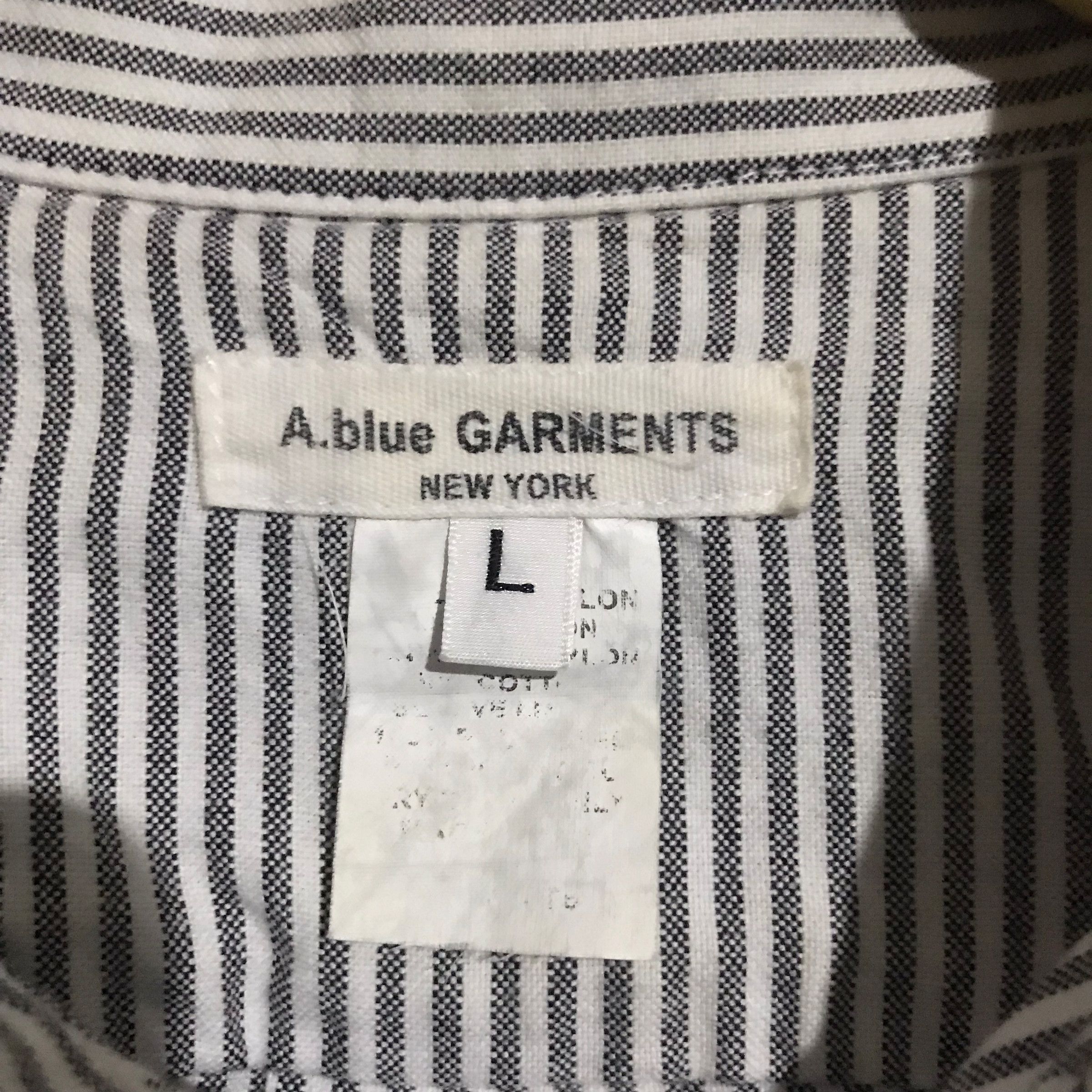 Engineered Garments A blue garment new york shirt button up Size US L / EU 52-54 / 3 - 4 Thumbnail