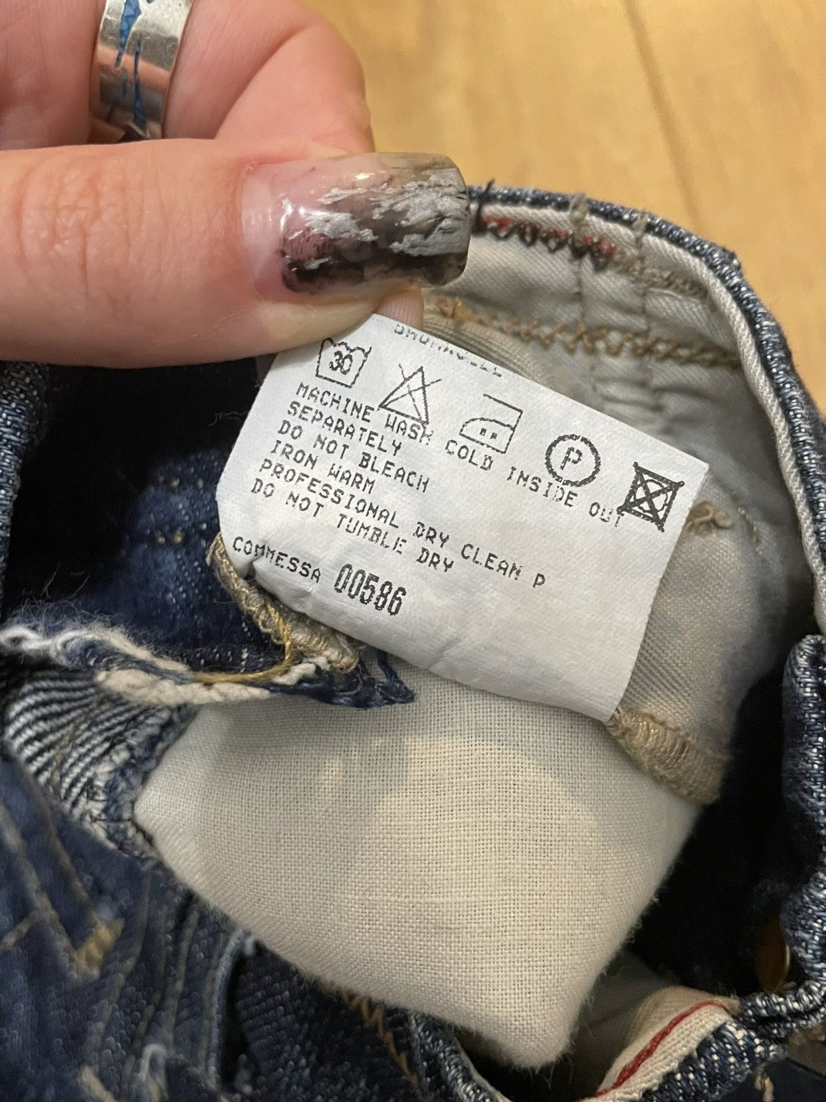 Marithe + Francois Girbaud × Vintage Marithe Francois Girbaud rare designer denim Italy Size US 29 - 11 Thumbnail