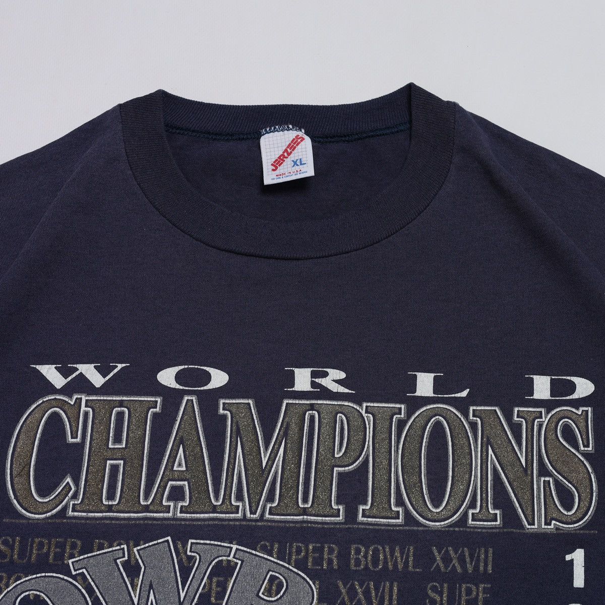 NFL 1992 Cowboys Super Bowl Champions Vintage Tee NFL Faded Size US XL / EU 56 / 4 - 6 Thumbnail