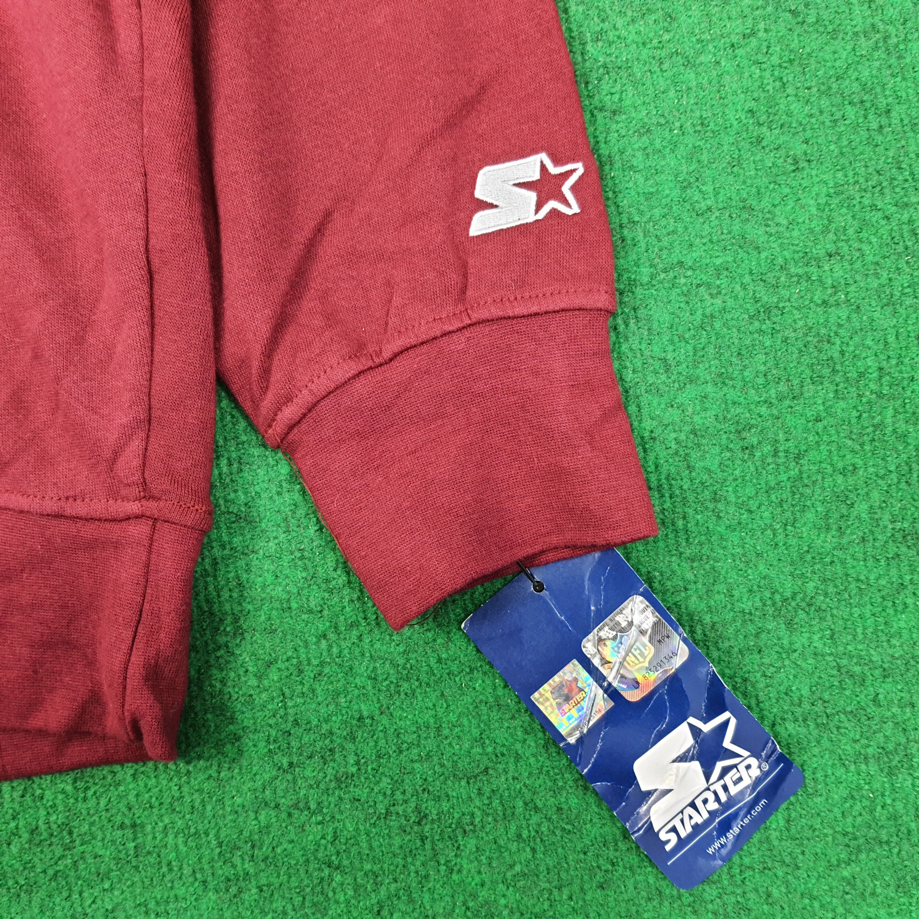 Starter Vintage Washington Commanders Dead Stock Hoodie C262N17 Size US XL / EU 56 / 4 - 3 Thumbnail
