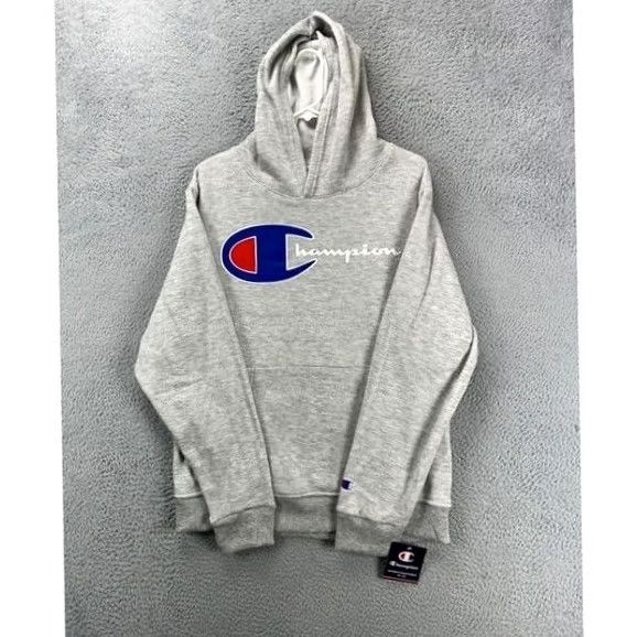Champion Champion Hoodie Sweatshirt Mens Small Gray Graphic Print Pocket Logo NEW Sweatshirt Pullover Graphic Print Logo Mens Small Gray Size US S / EU 44-46 / 1 - 3 Thumbnail