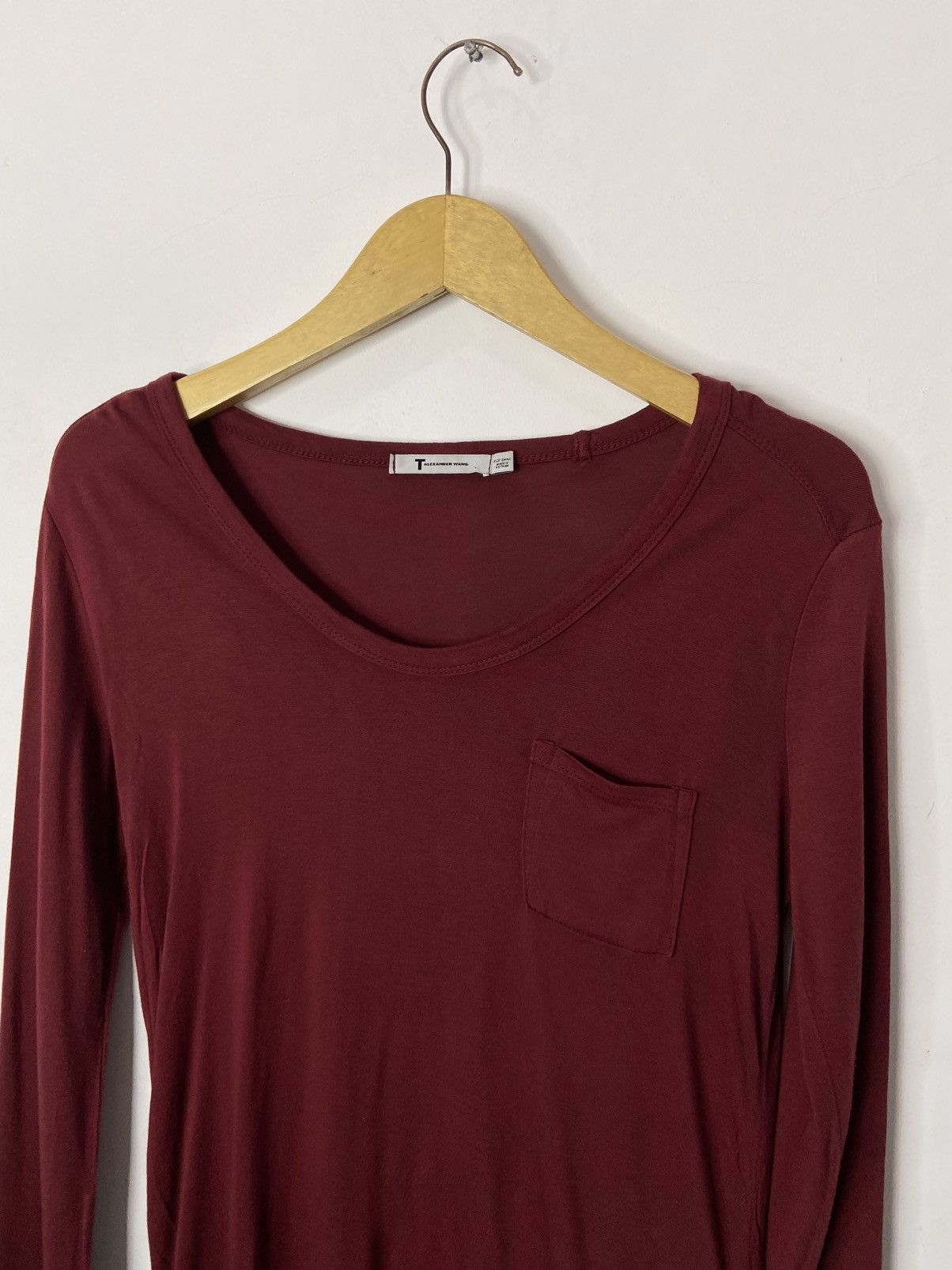 Alexander Wang T by Alexander Wang Pocket Longsleeve Tee Size US S / EU 44-46 / 1 - 8 Thumbnail