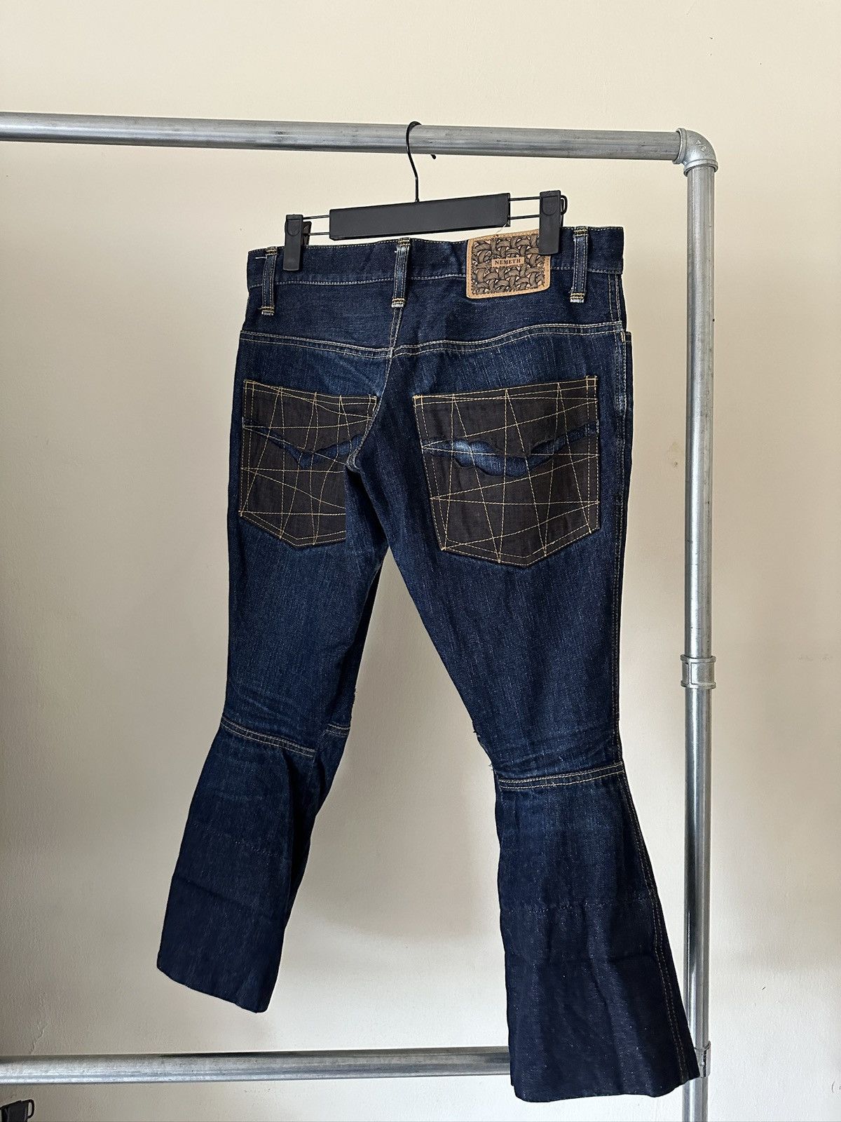 Christopher Nemeth 1990s Christopher Nemeth Knee-patch Jeans Size US 30 / EU 46 - 5 Thumbnail