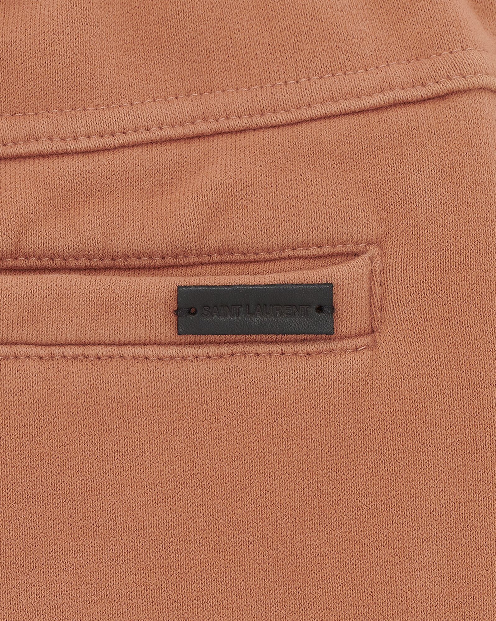 Saint Laurent Paris o1s1wg110125 752235 Sweatpant & Jogger Bleached Fleece Brown Size US 30 / EU 46 - 3 Thumbnail