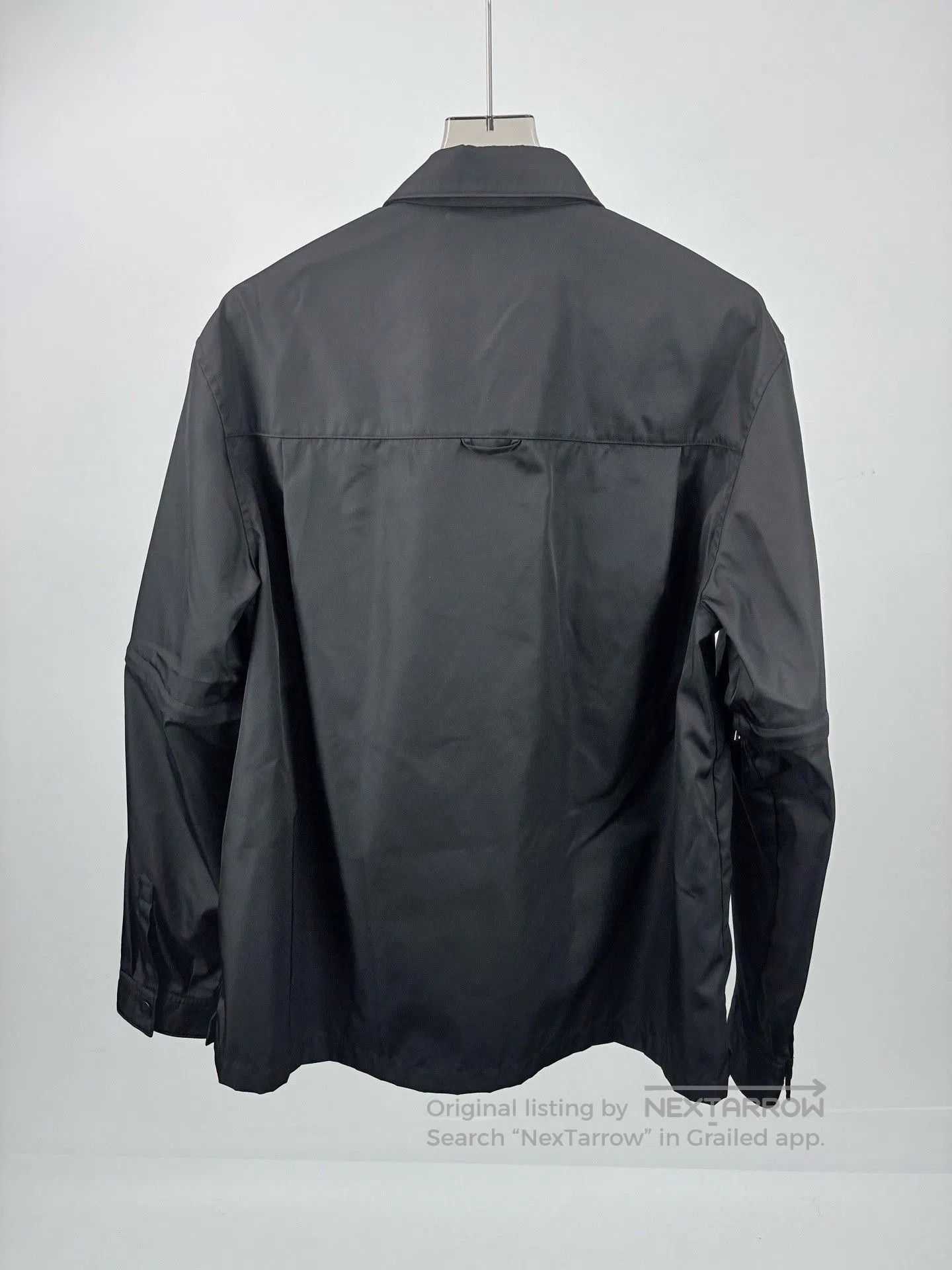Prada PRADA Triangle Logo Nylon Tactical Shirt Jacket. Size US L / EU 52-54 / 3 - 3 Thumbnail