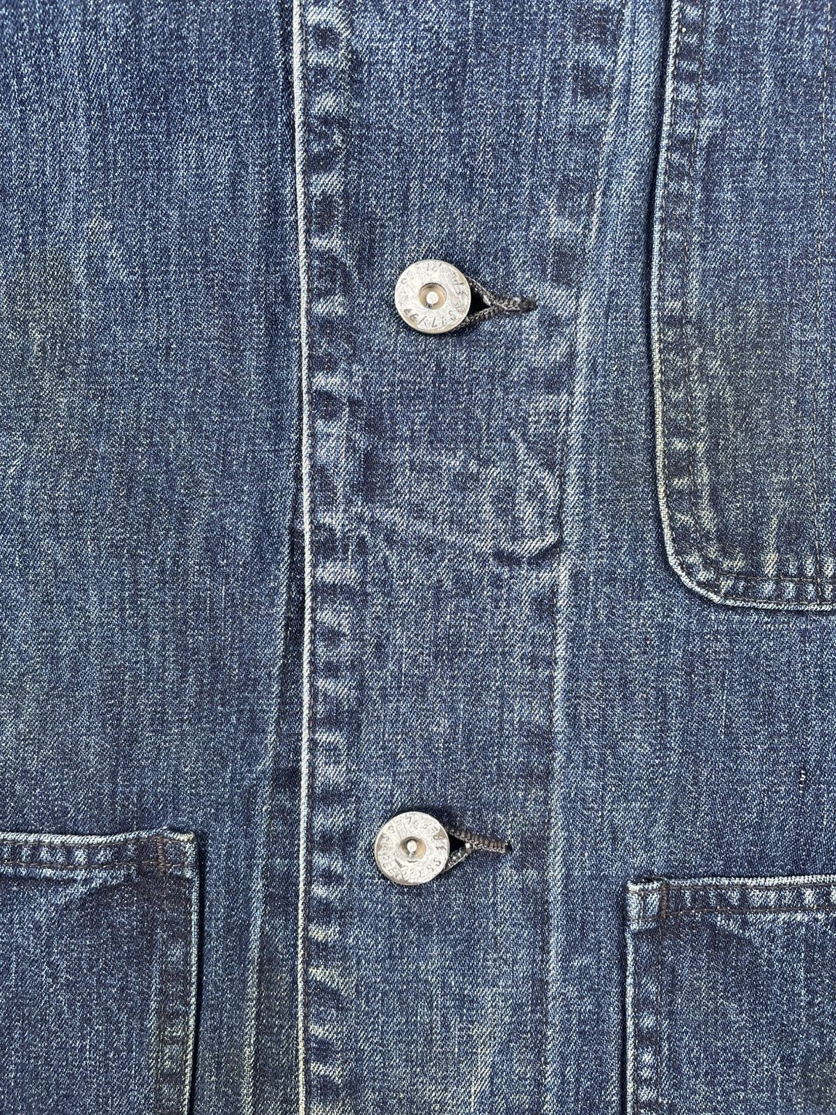 Visvim Visvim 21SS Baker Coverall Dry Denim Size US XL / EU 56 / 4 - 6 Thumbnail