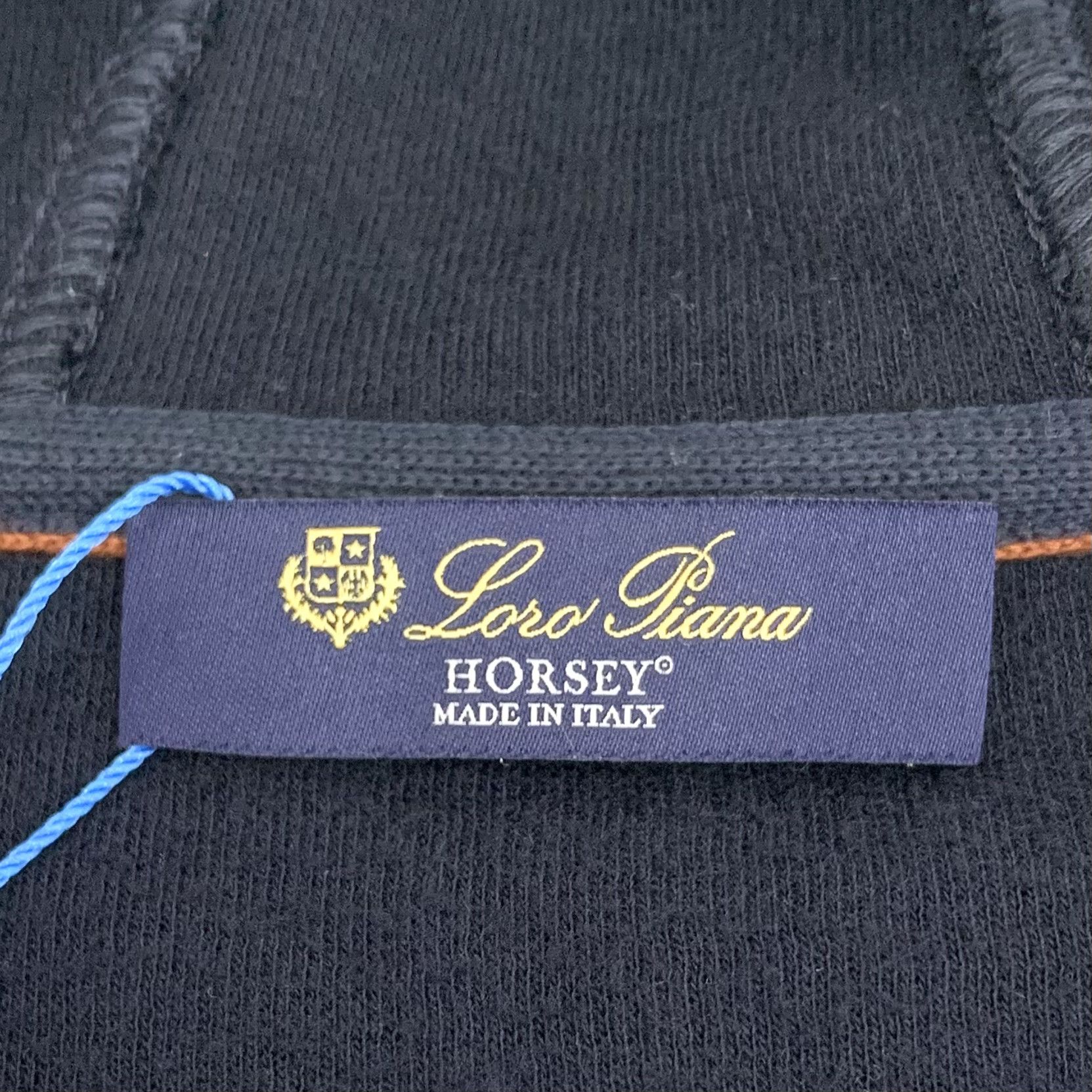 Loro Piana Loro Piana Logo Hoodie Jacket Navy (M) Size US M / EU 48-50 / 2 - 6 Thumbnail