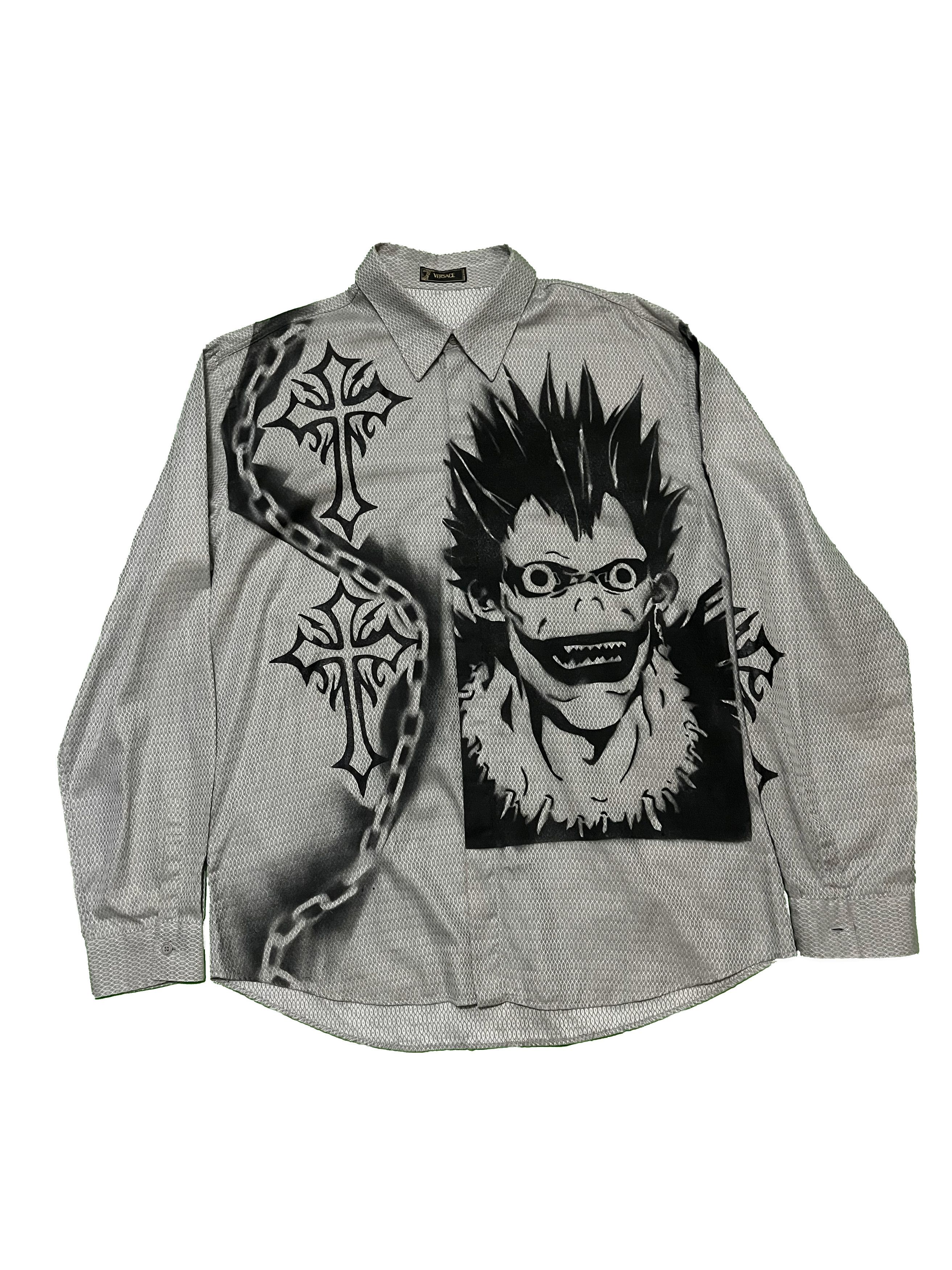 Versace Versace 90´s Button Shirt Custom Anime Size US XL / EU 56 / 4 - 1 Thumbnail