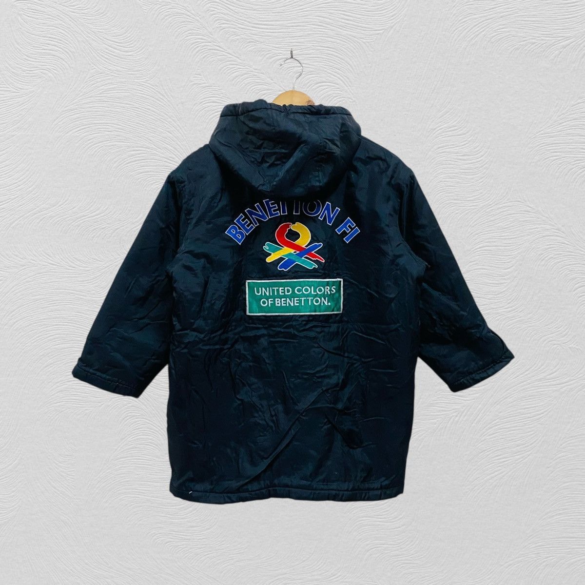 Benetton Vintage 90s Benetton F1 jacket big logo Size US L / EU 52-54 / 3 - 1 Thumbnail