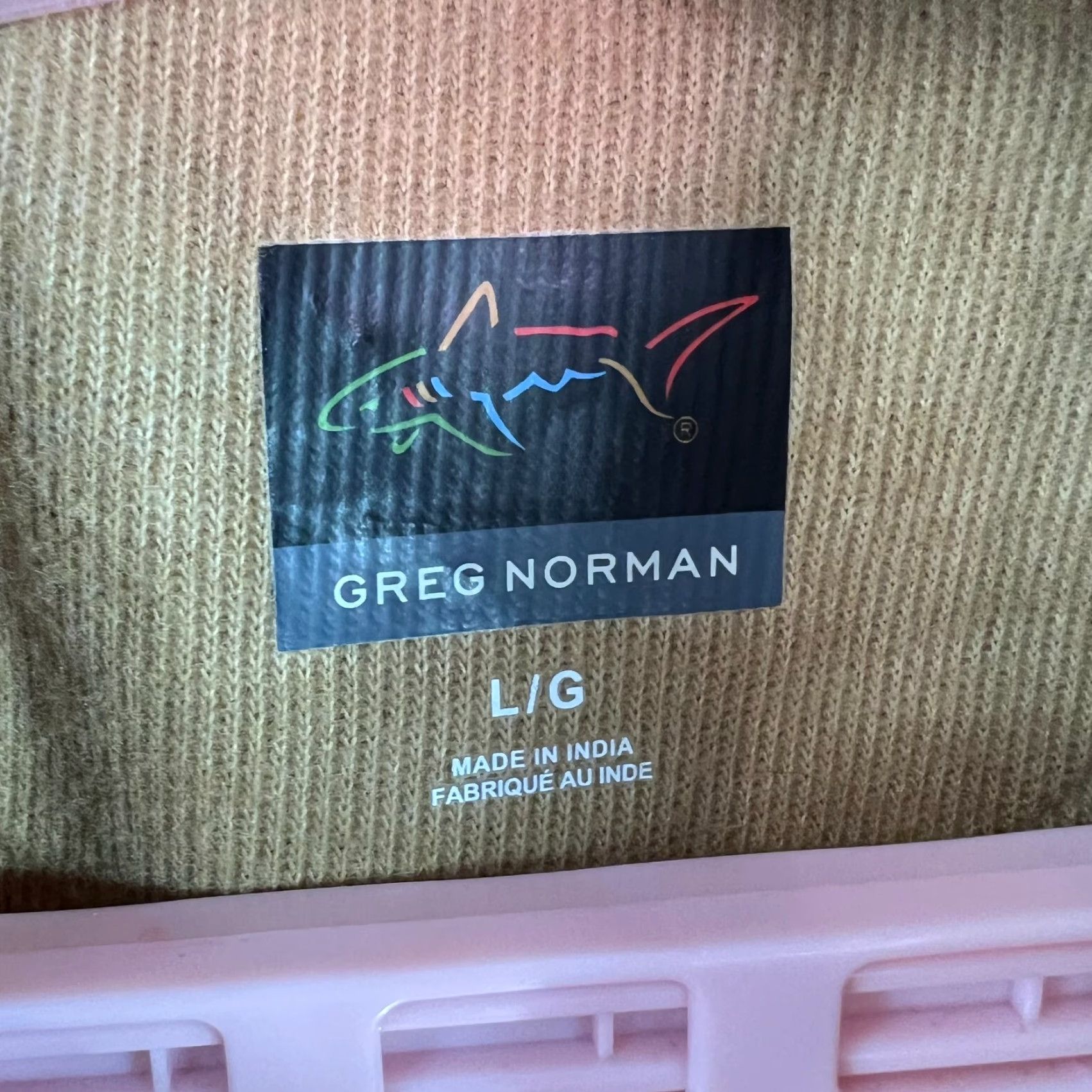 Vintage Greg Norman Mens Sleeveless 1/4 Zip Mock Neck Casual Tan Vest Sweater Size Large Size US L / EU 52-54 / 3 - 6 Thumbnail