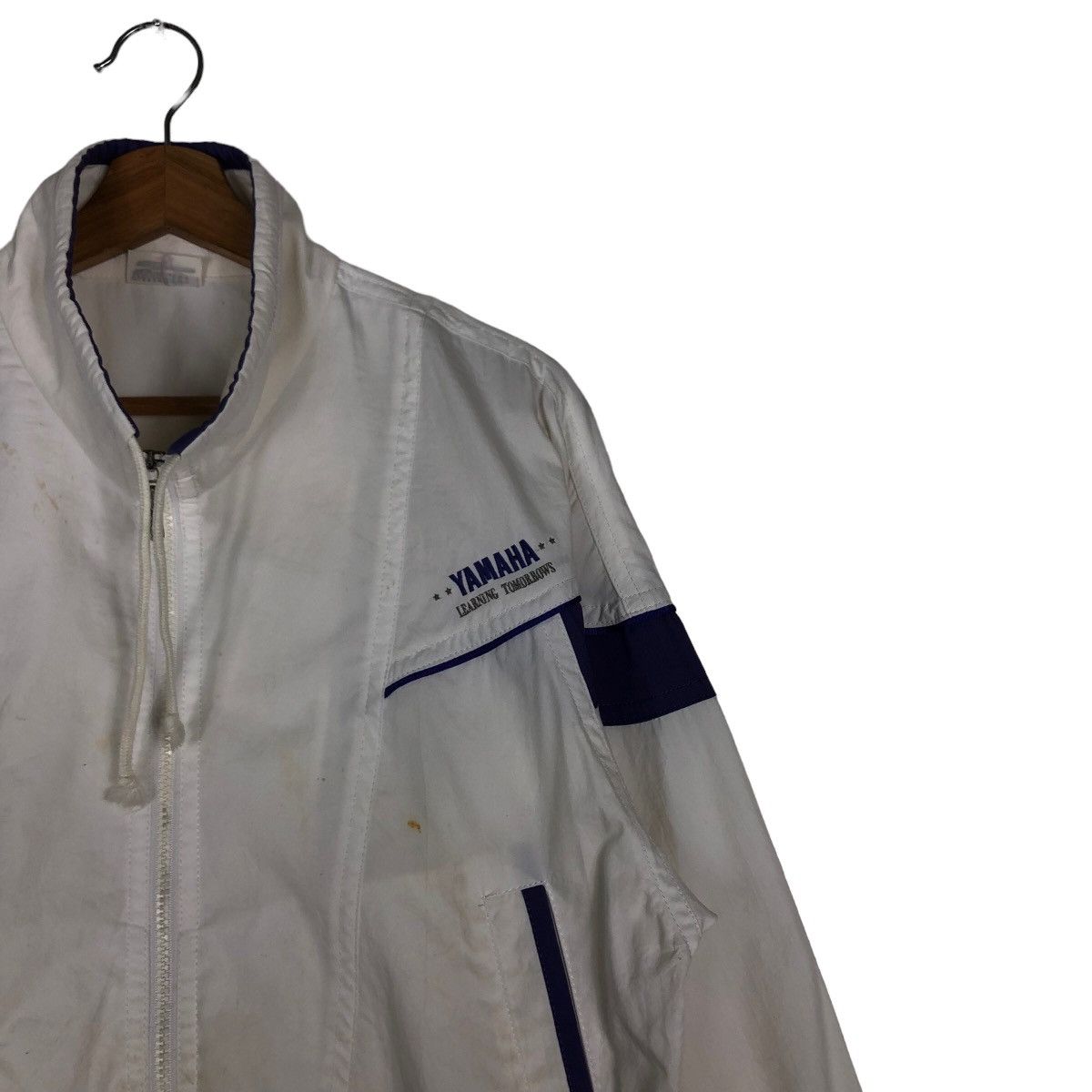 Japanese Brand 🔥Vintage Bomber Jacket Yamaha Racing Big Logo Size US M / EU 48-50 / 2 - 6 Thumbnail