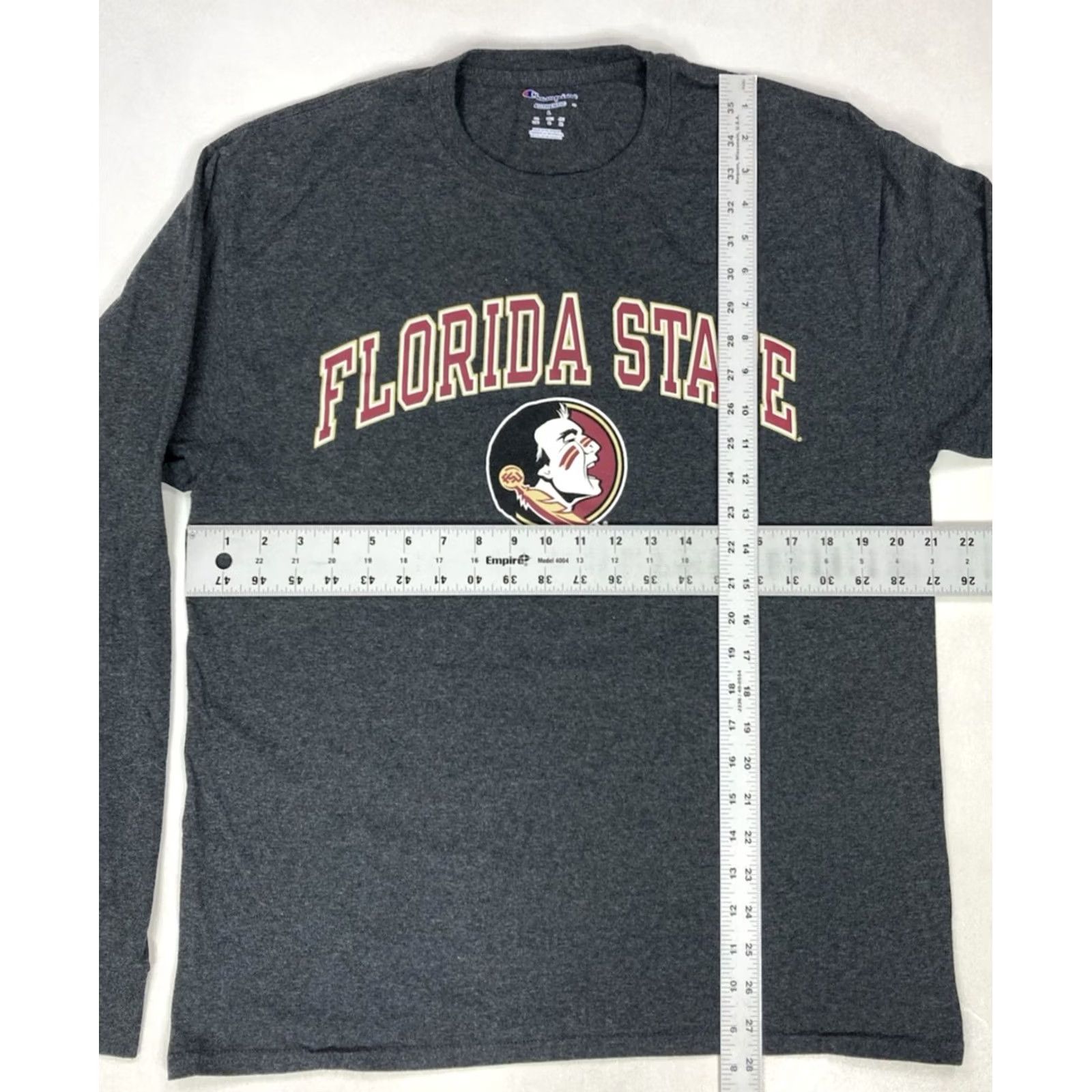 Champion Champion Florida State Seminoles Graphic T-shirt Men Large Gray Size US L / EU 52-54 / 3 - 5 Thumbnail