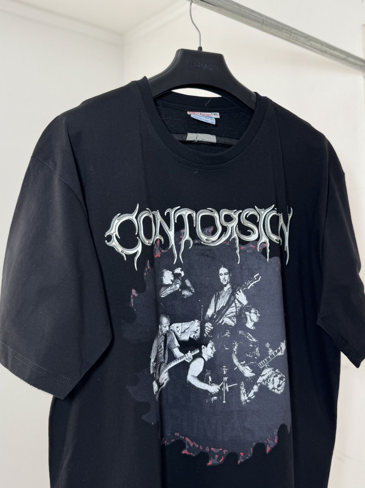 Band Tees Vintage 2009 CONTORSION SOLACE THROUGH LIES TRASH METAL TEE Size US XL / EU 56 / 4 - 2 Thumbnail