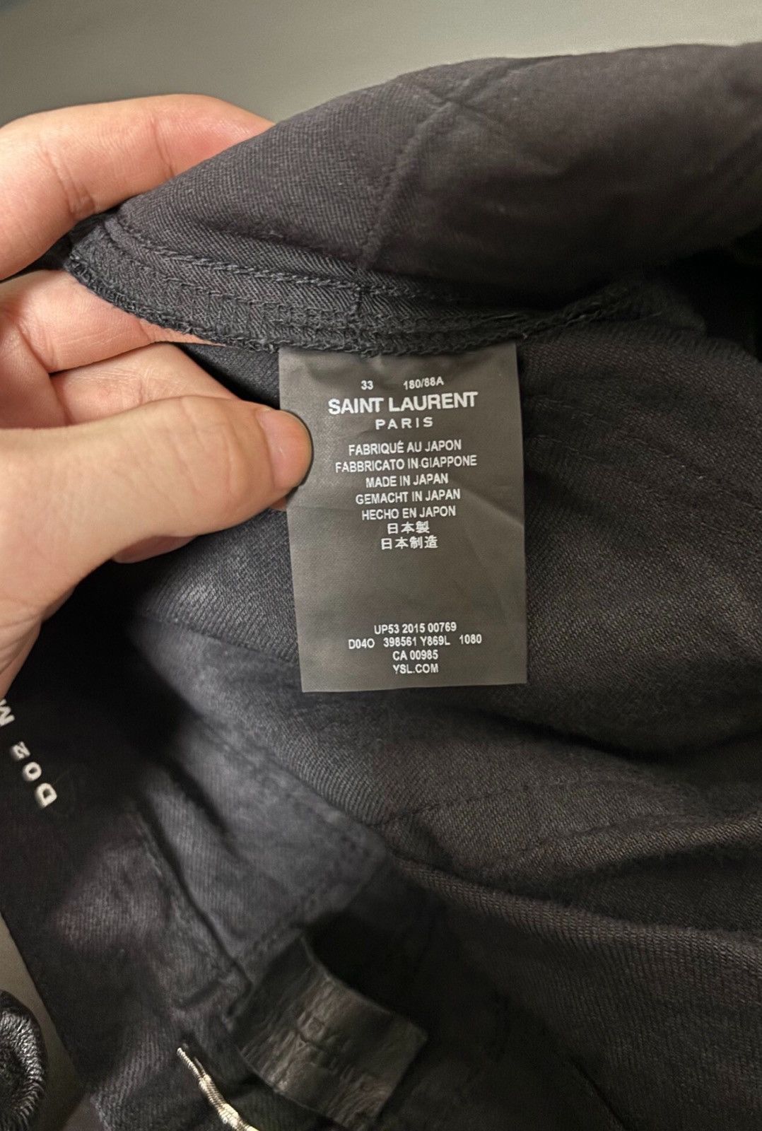 Saint Laurent Paris Saint Laurent SLP 2016SS Double Knee Slashed Jeans Size US 33 - 5 Thumbnail