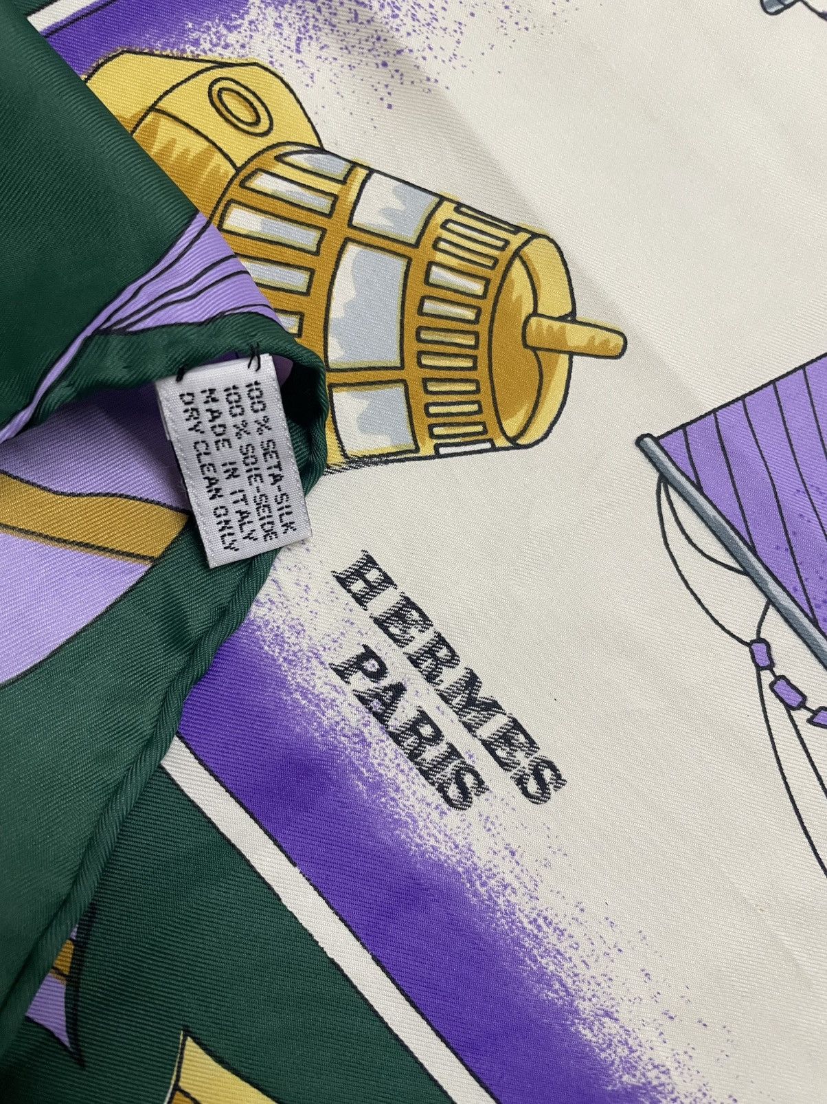 Hermes × Vintage HERMES PARIS SILK SCARVES Size ONE SIZE - 4 Thumbnail