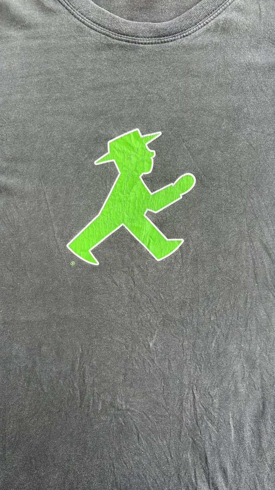 Vintage VINTAGE AMPELMANN BERLIN TECHNO GABBED RAVE TEE Size US L / EU 52-54 / 3 - 2 Thumbnail
