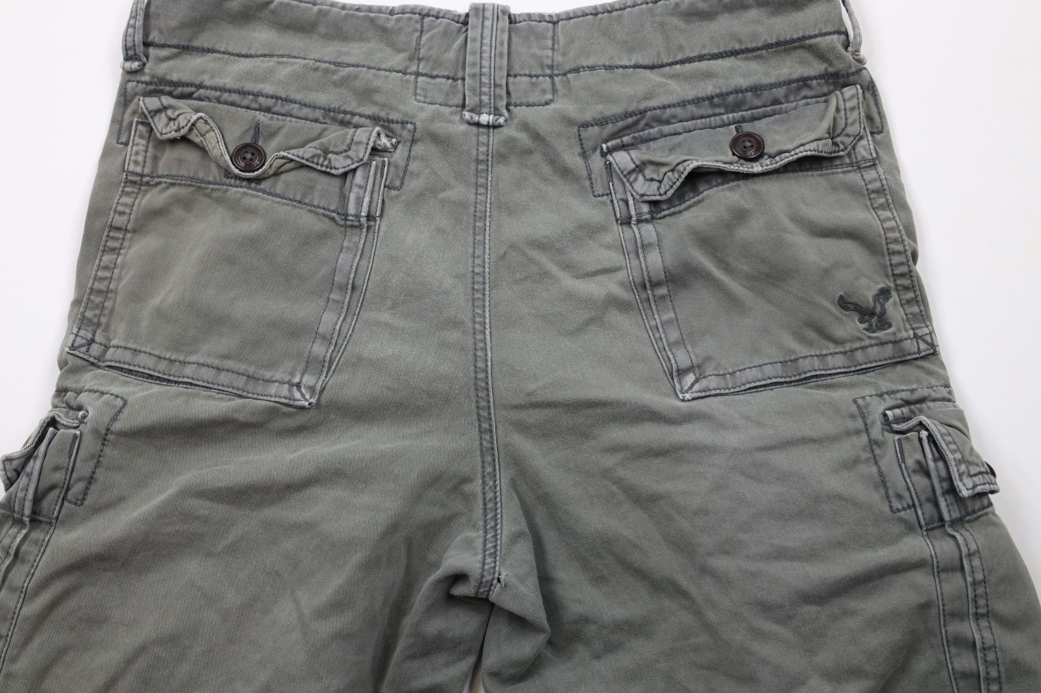 American Eagle Outfitters × Vintage Vintage American Eagle Outfitters Heavyweight Cargo Shorts Size US 34 / EU 50 - 11 Thumbnail