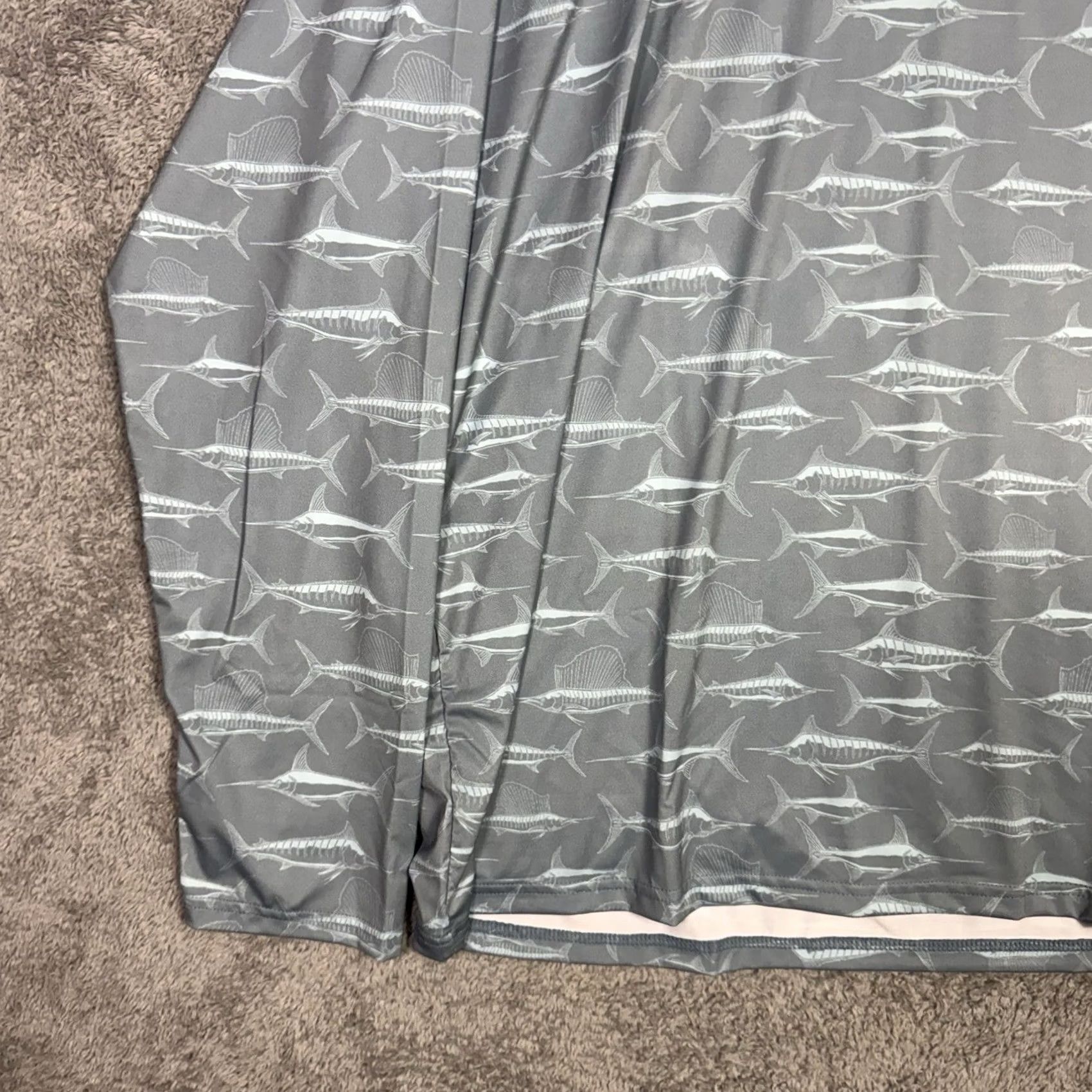 Vintage Huk Shirt Mens XXL 2XL Fish Animal Print Breathable Performance Fishing Size US XXL / EU 58 / 5 - 3 Thumbnail
