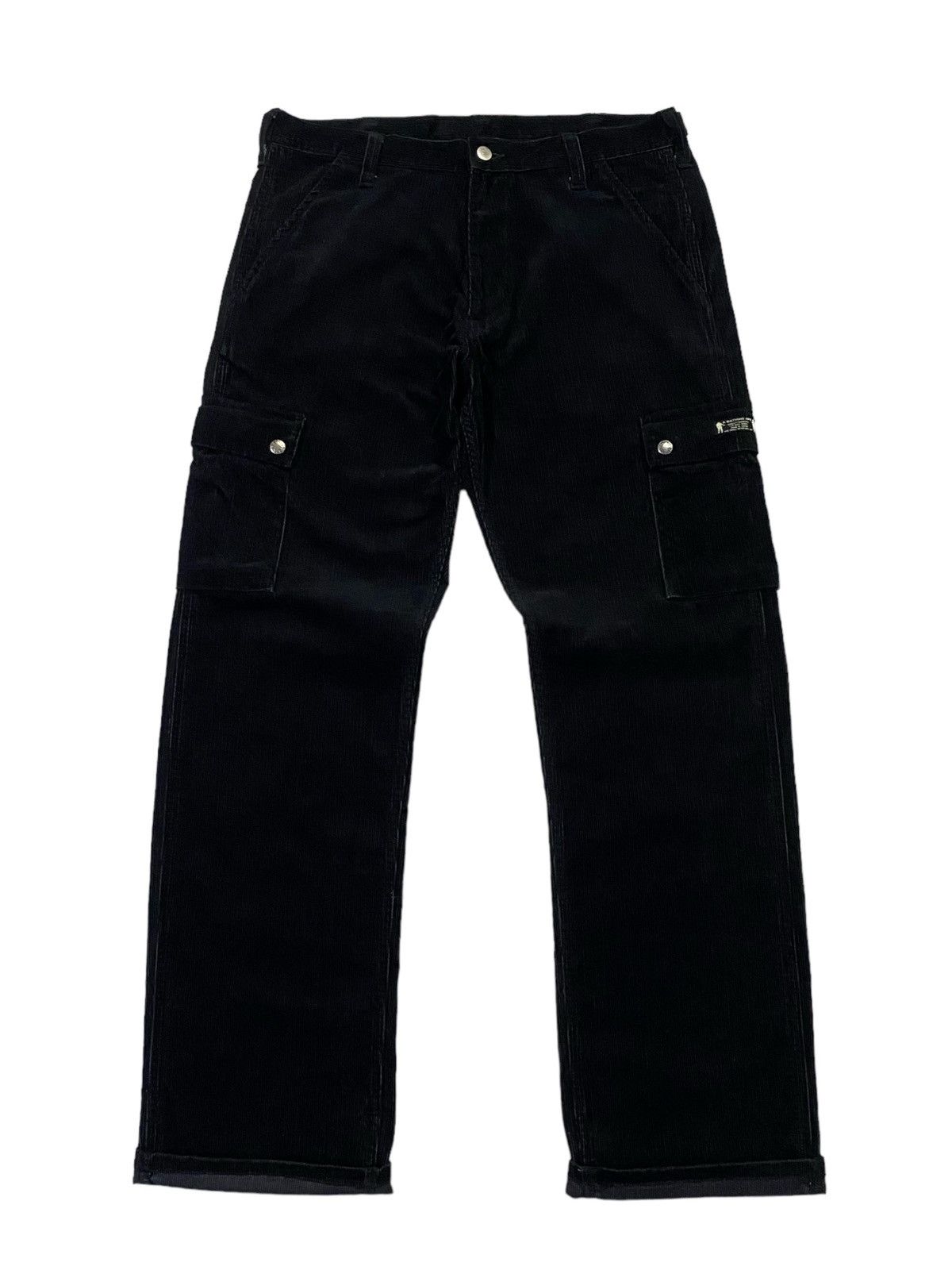 Bape A Bathing Ape Corduroy Cargo Pants Size US 34 / EU 50 - 2 Thumbnail