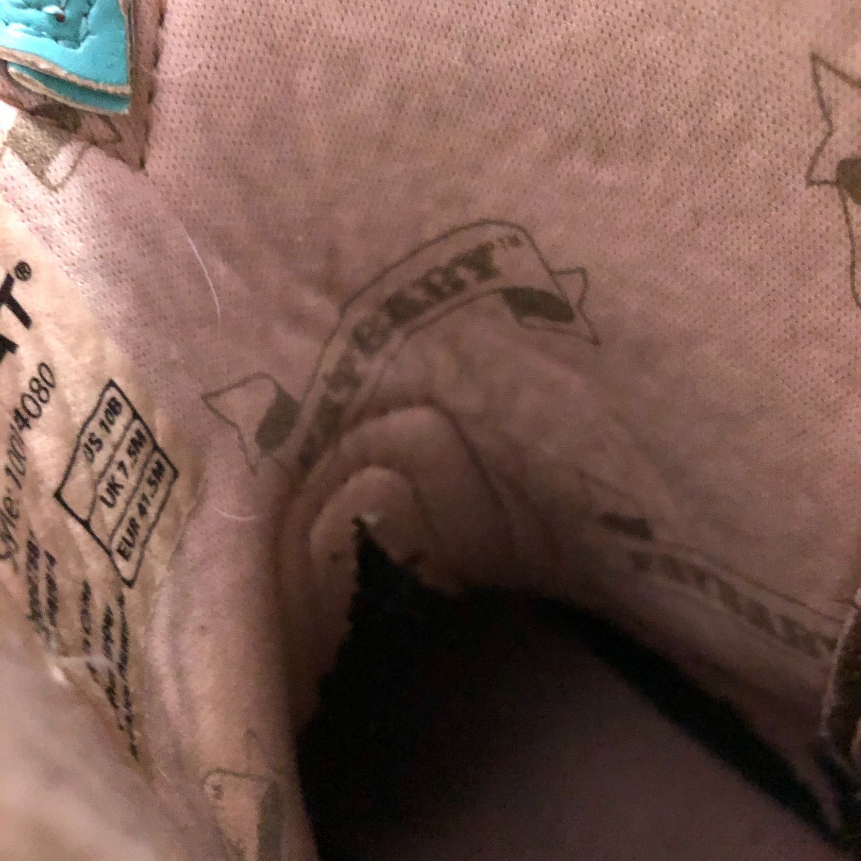 Ariat Ariat Womens Fatbaby Cowboy Boots 10B Suede Heritage Western Size US 10 / IT 40 - 12 Thumbnail