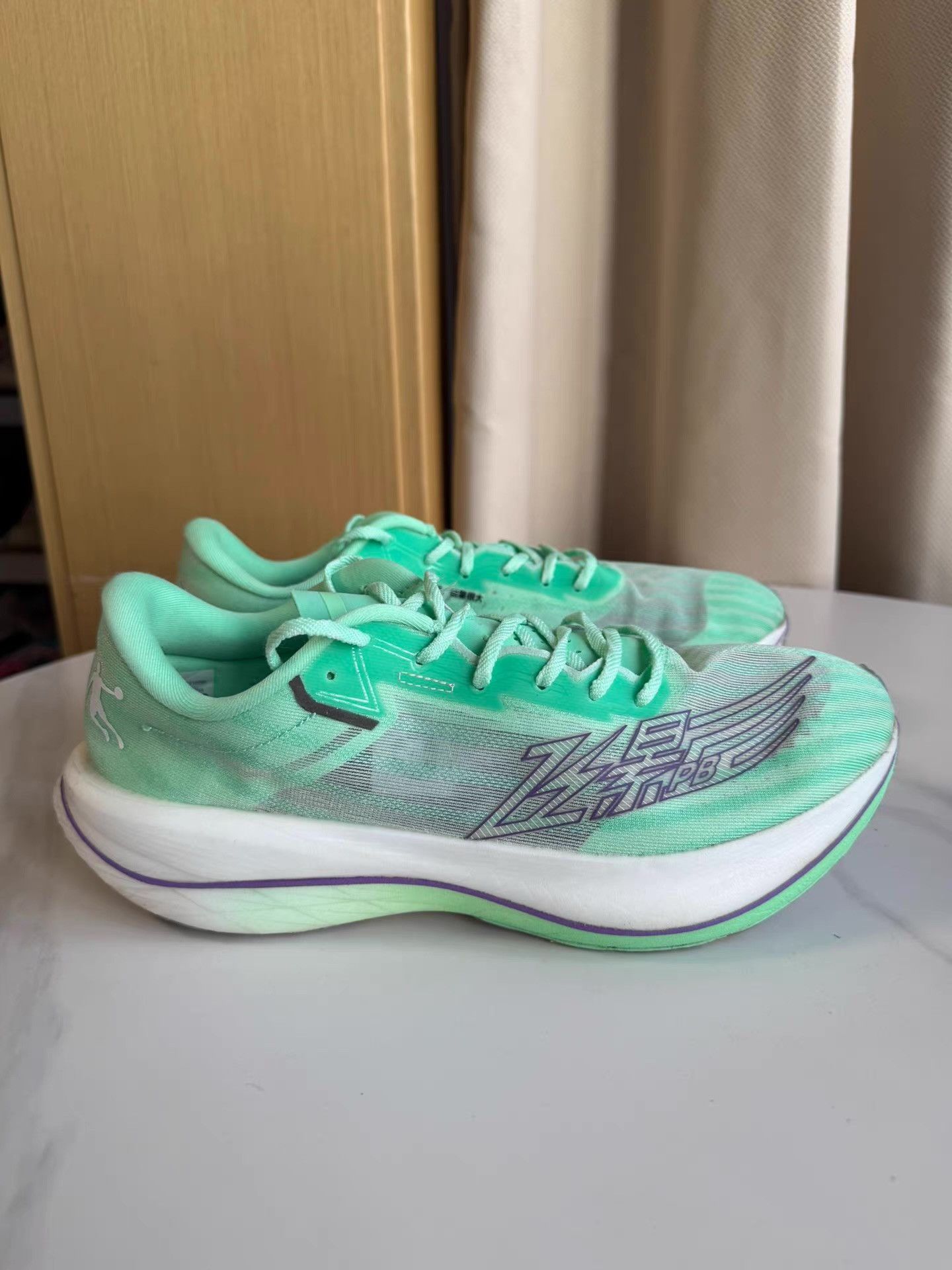 Nike Qiaodan Feiying PB 2.0, full-length carbon plate Q10 Size US 10.5 / EU 43-44 - 2 Thumbnail