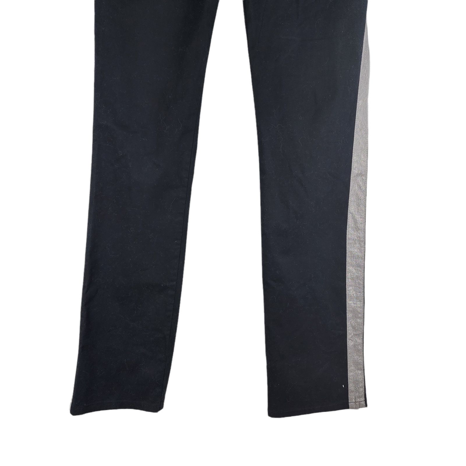 Escada Escada Sport Linda Jeans Black Straight Leg Metallic Size 32" / US 10 / IT 46 - 3 Thumbnail