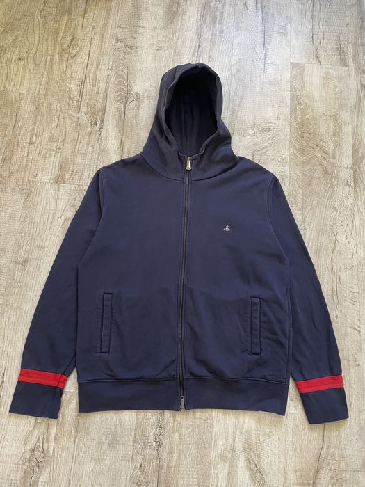 Vivienne westwood outlet zip up hoodie