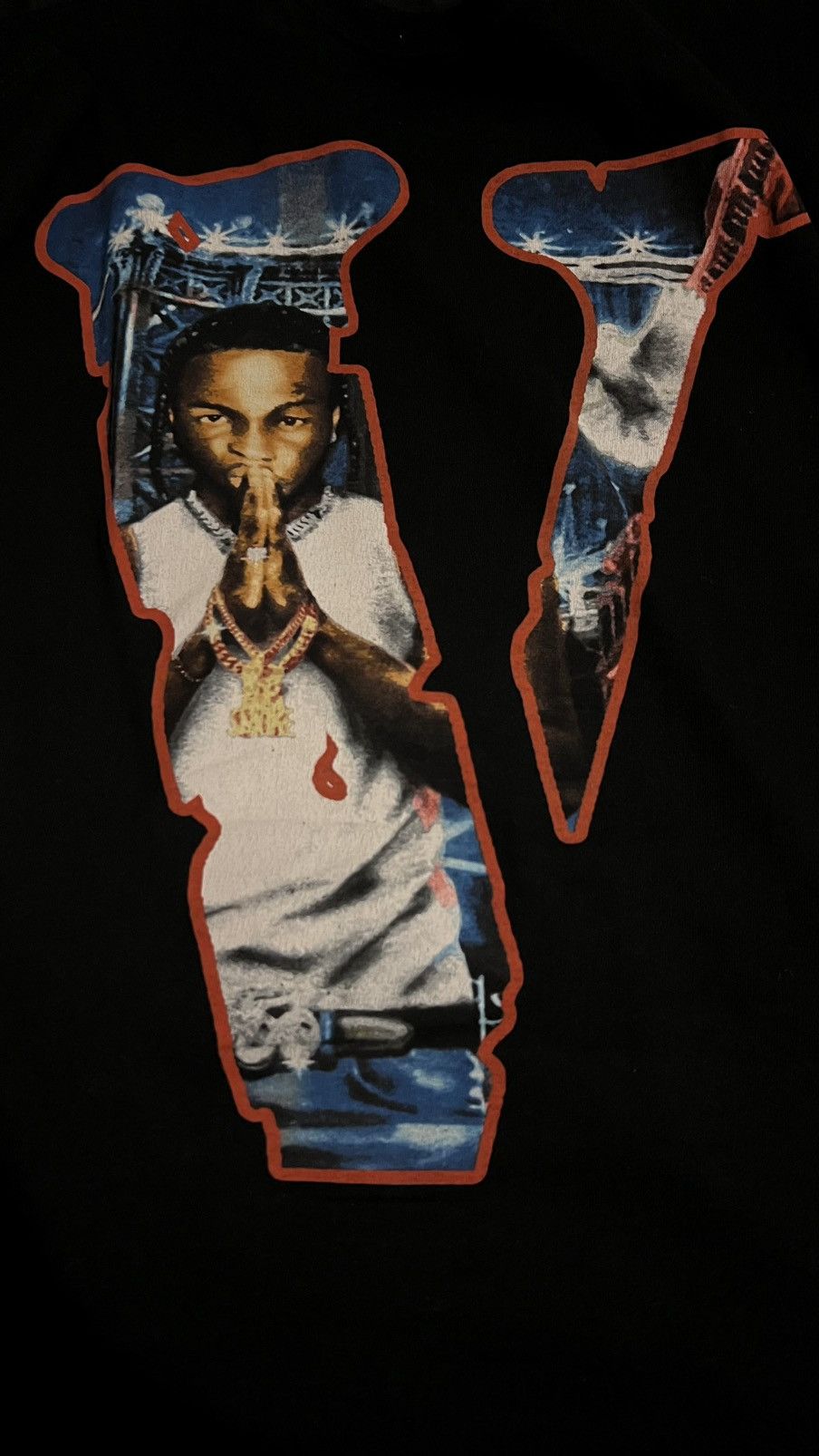 Vlone VLone x Pop Smoke “Shoot for the stars” T-shir Size US L / EU 52-54 / 3 - 4 Thumbnail