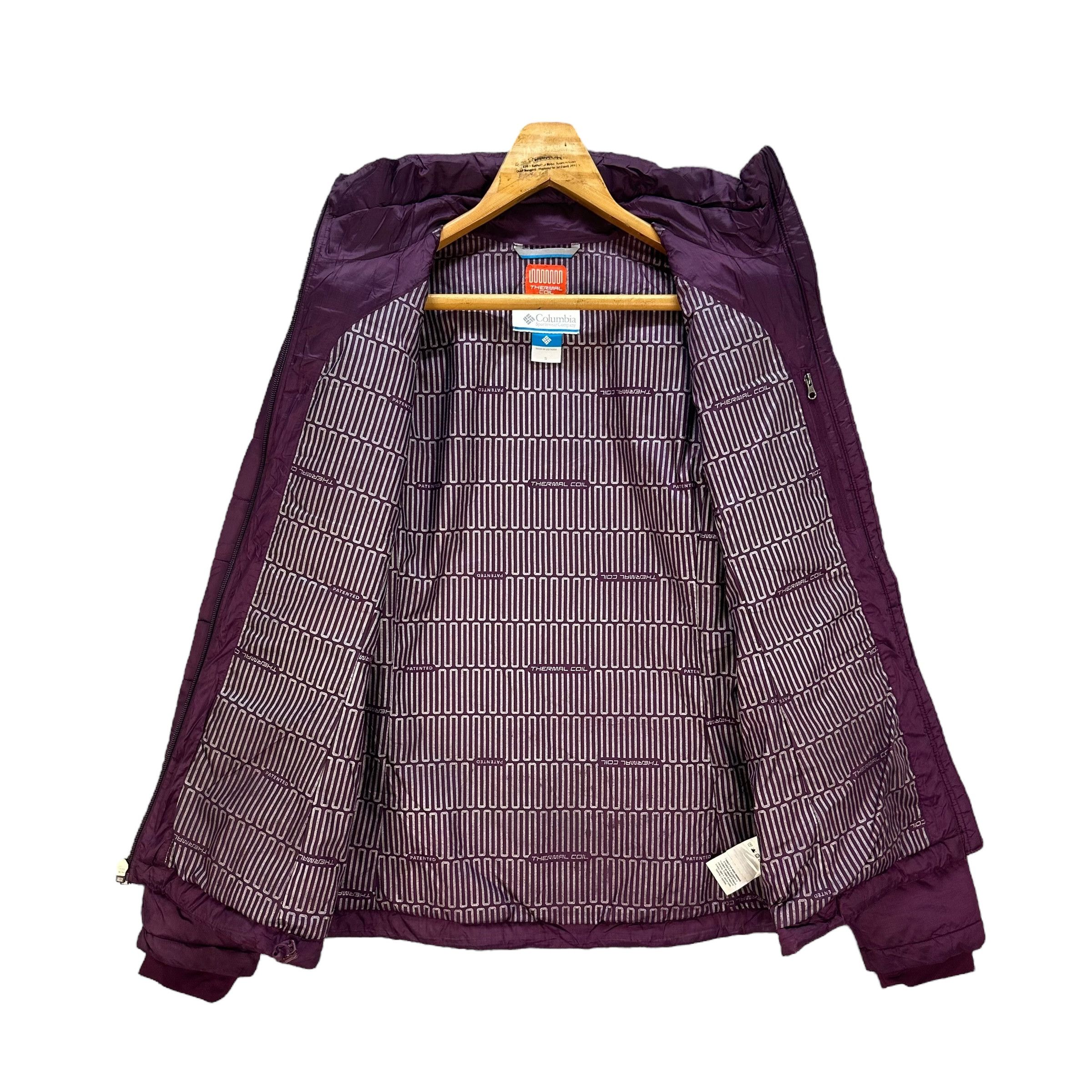 Columbia COLUMBIA LIGHT PUFFER JACKET IN PURPLE #9001-47 Size US S / EU 44-46 / 1 - 6 Thumbnail