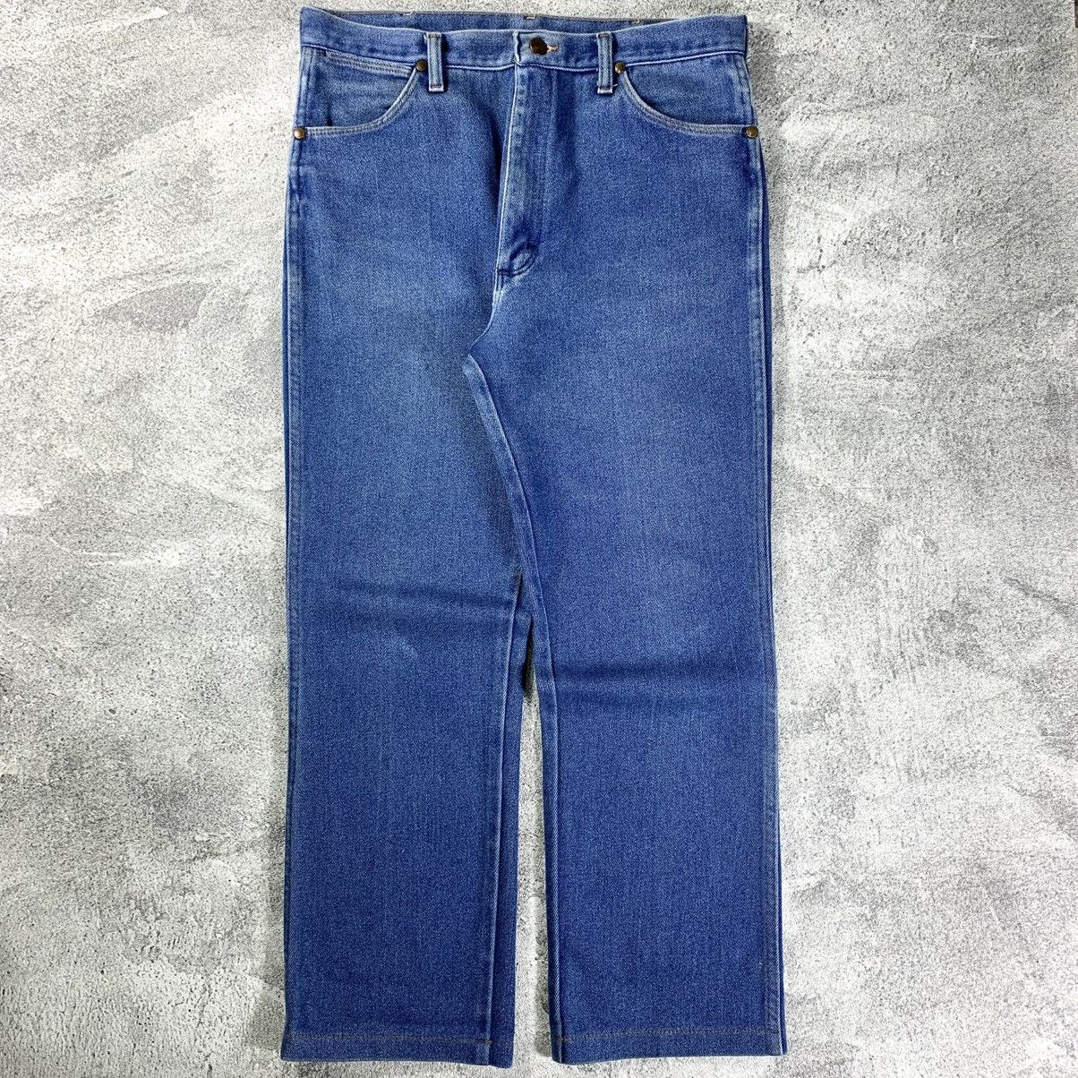 Antik Denim × Vintage ( SOLD OUT) Vintage 80’s wrangler jeans made in usa Size US 33 - 2 Thumbnail