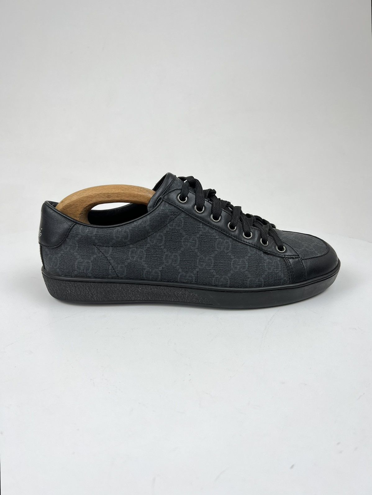 Gucci GUCCI Sneakers Low Top Leather Shoes BROOKLYN GG Monogram Size US 8 / EU 41 - 8 Thumbnail