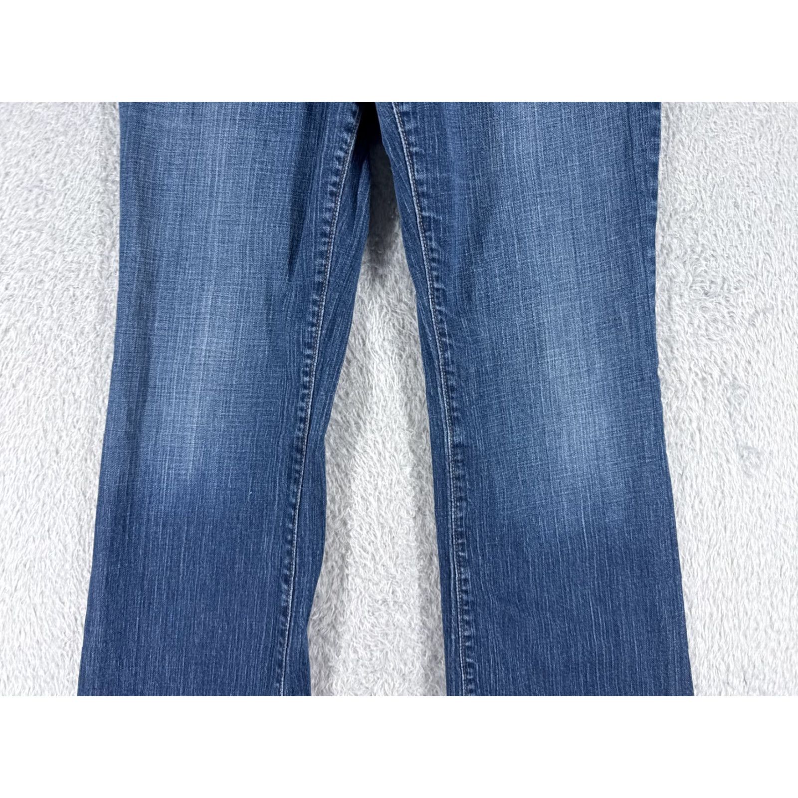 Eddie Bauer Eddie Bauer Jeans Womens 8 Blue Denim Bootcut Mid Rise Cotton Blend 28x30 Jeans Women Classic 30 Inseam Blue Cowboy Southwestern American 90s Womens Size 30" / US 8 / IT 44 - 3 Thumbnail