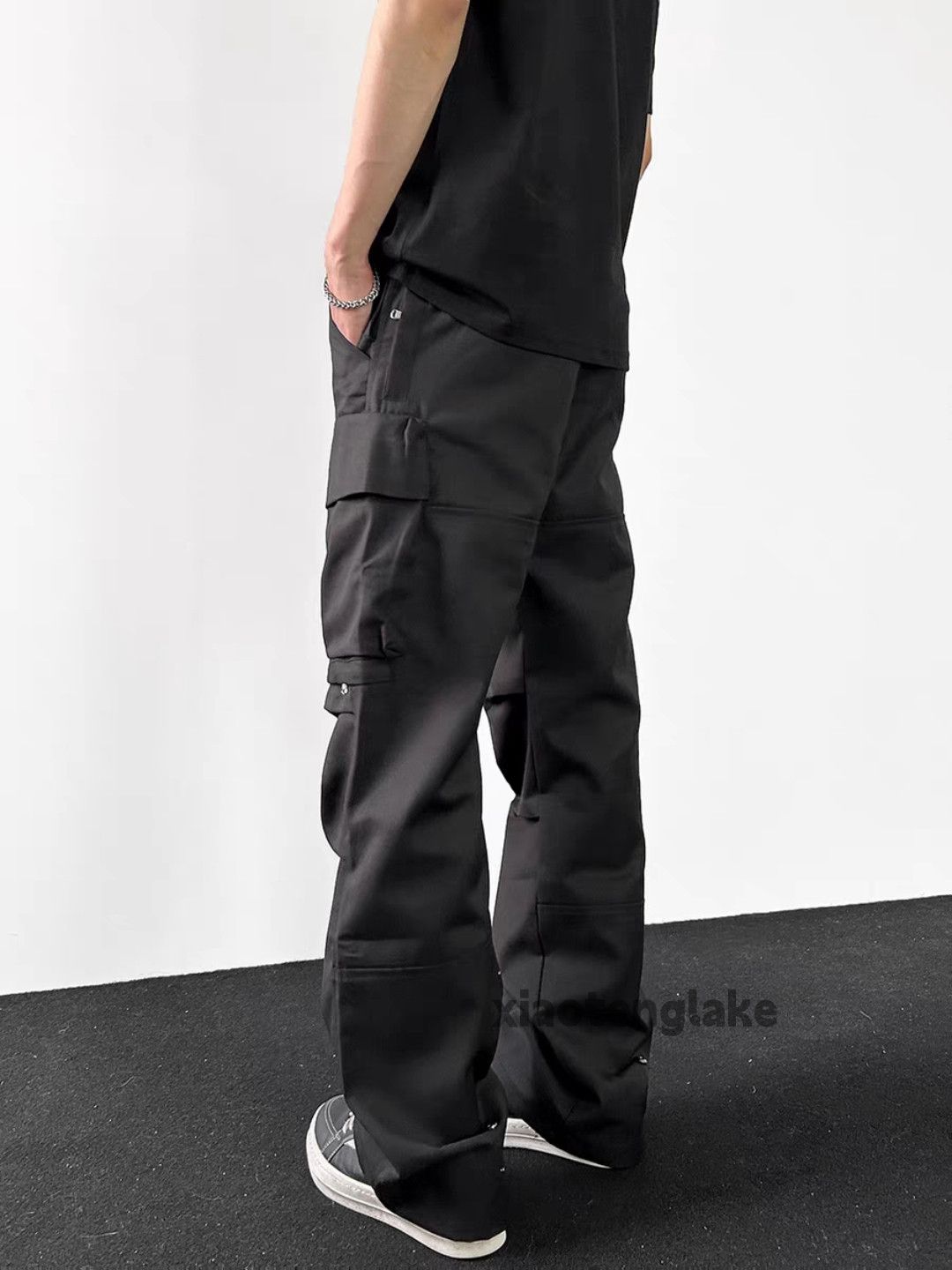 Designer × Japanese Brand × Vintage utility military outdoor pleated yuppie cargo pants Size US 32 / EU 48 - 2 Thumbnail
