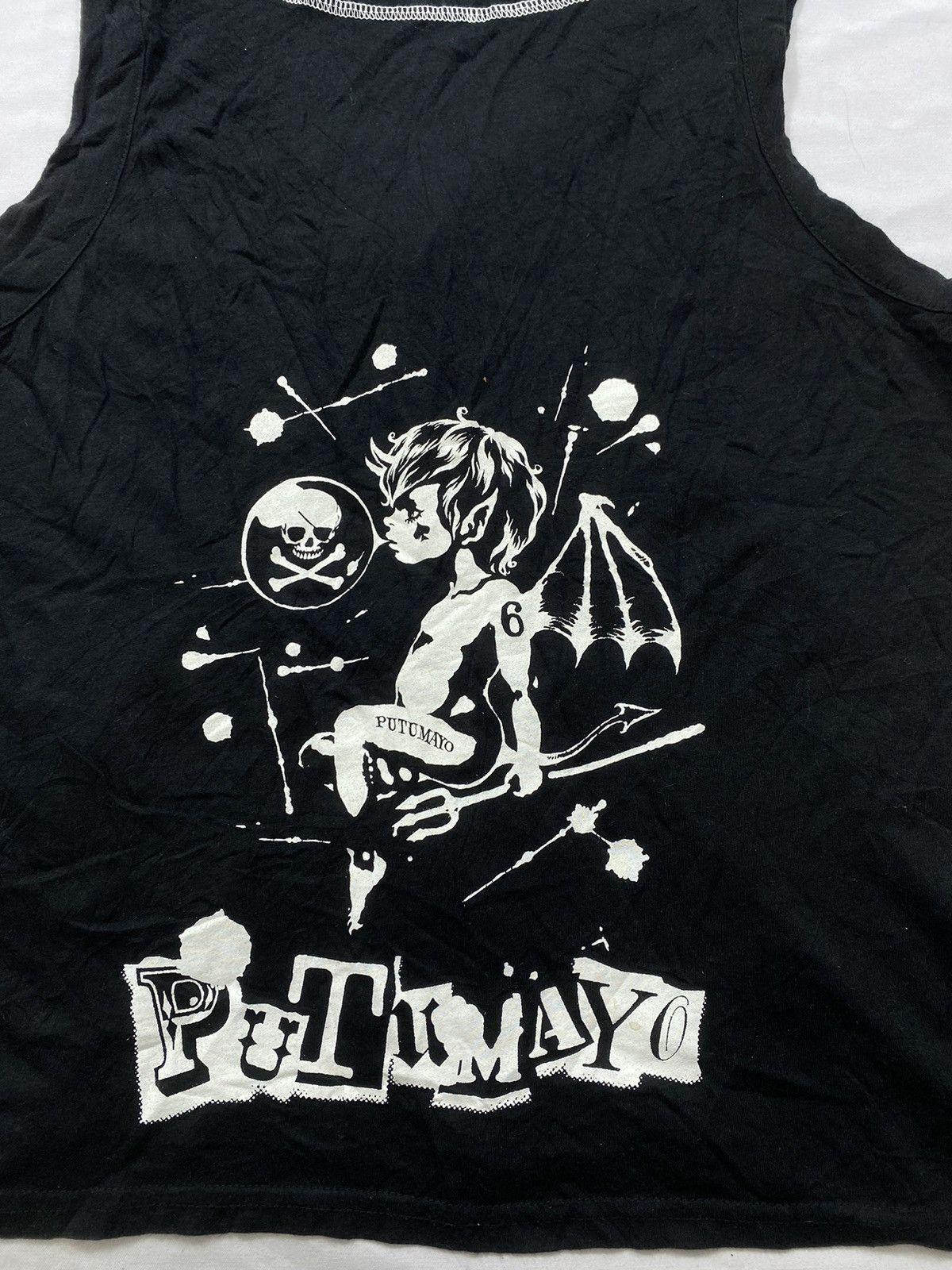 Japanese Brand gothic skull Putumayo fur hoodie shortsleeve ifsix lgb style Size US S / EU 44-46 / 1 - 10 Thumbnail