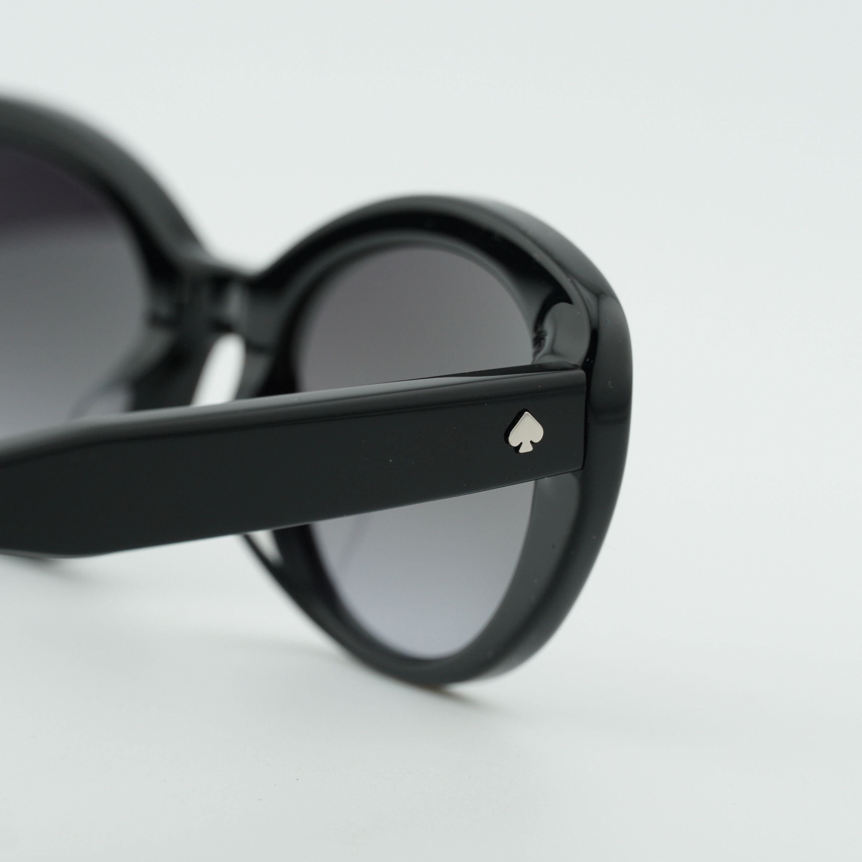 Kate Spade Kate Spade CRYSTAL/S 0807 9O Sunglasses Black Cat Eye Frame Size ONE SIZE - 10 Thumbnail