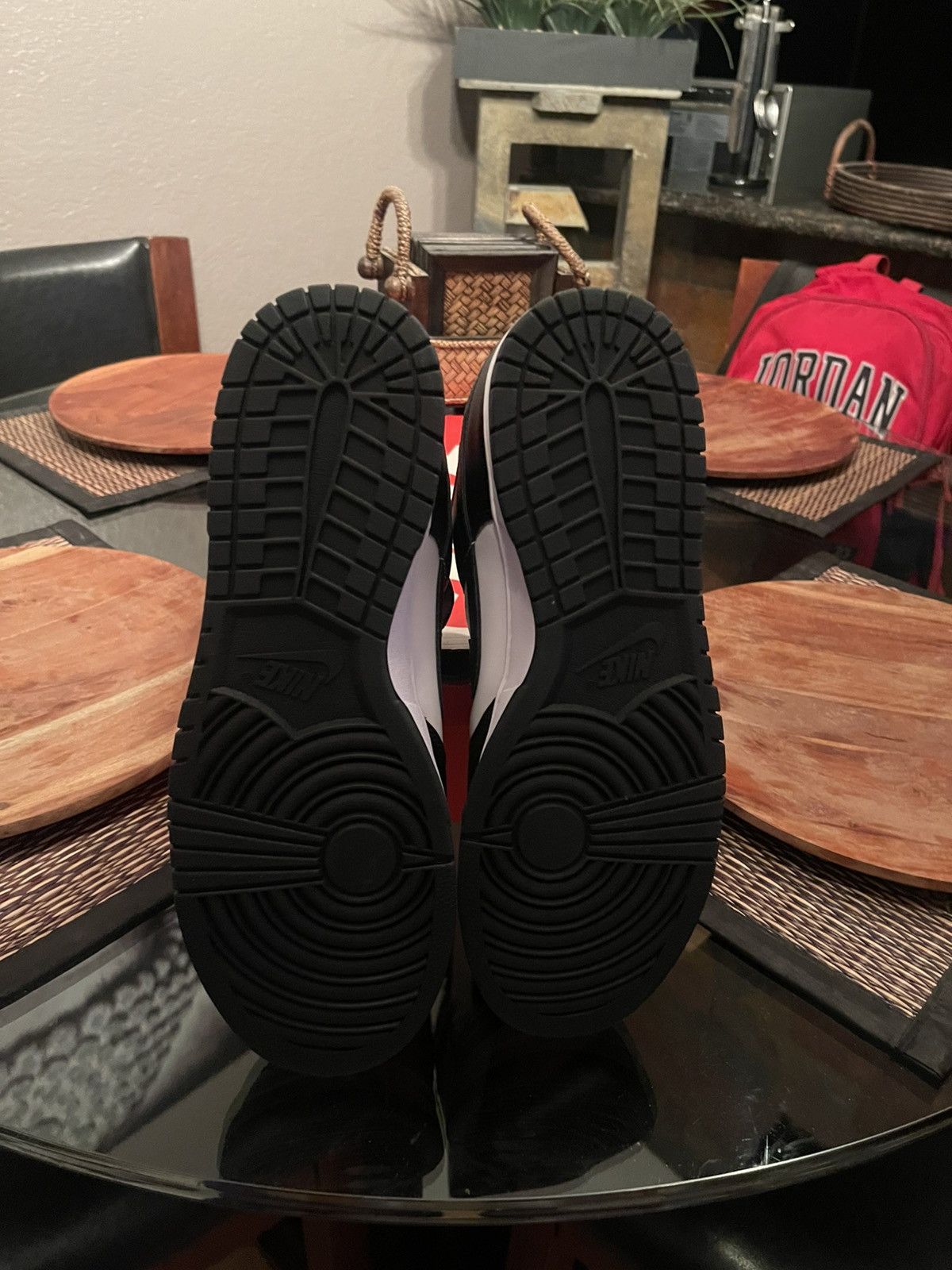 Nike Nike Dunk Low “Panda” Size US 12 / EU 45 - 4 Thumbnail