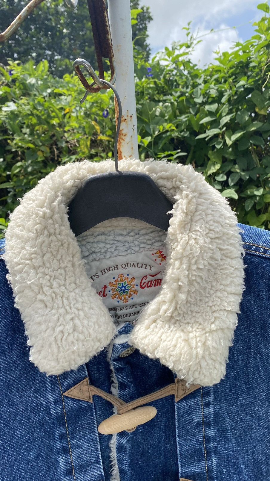 Japanese Brand Vintage Denim Sherpa Jacket Made in Japan Size US XL / EU 56 / 4 - 14 Thumbnail
