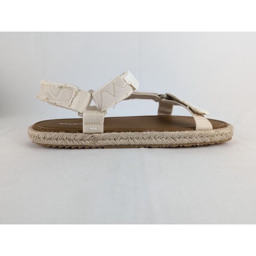 Maison Margiela o1rshd1 Off-White Patchwork Hiking Sandals in Beige Size US 10 / EU 43 - 3 Thumbnail