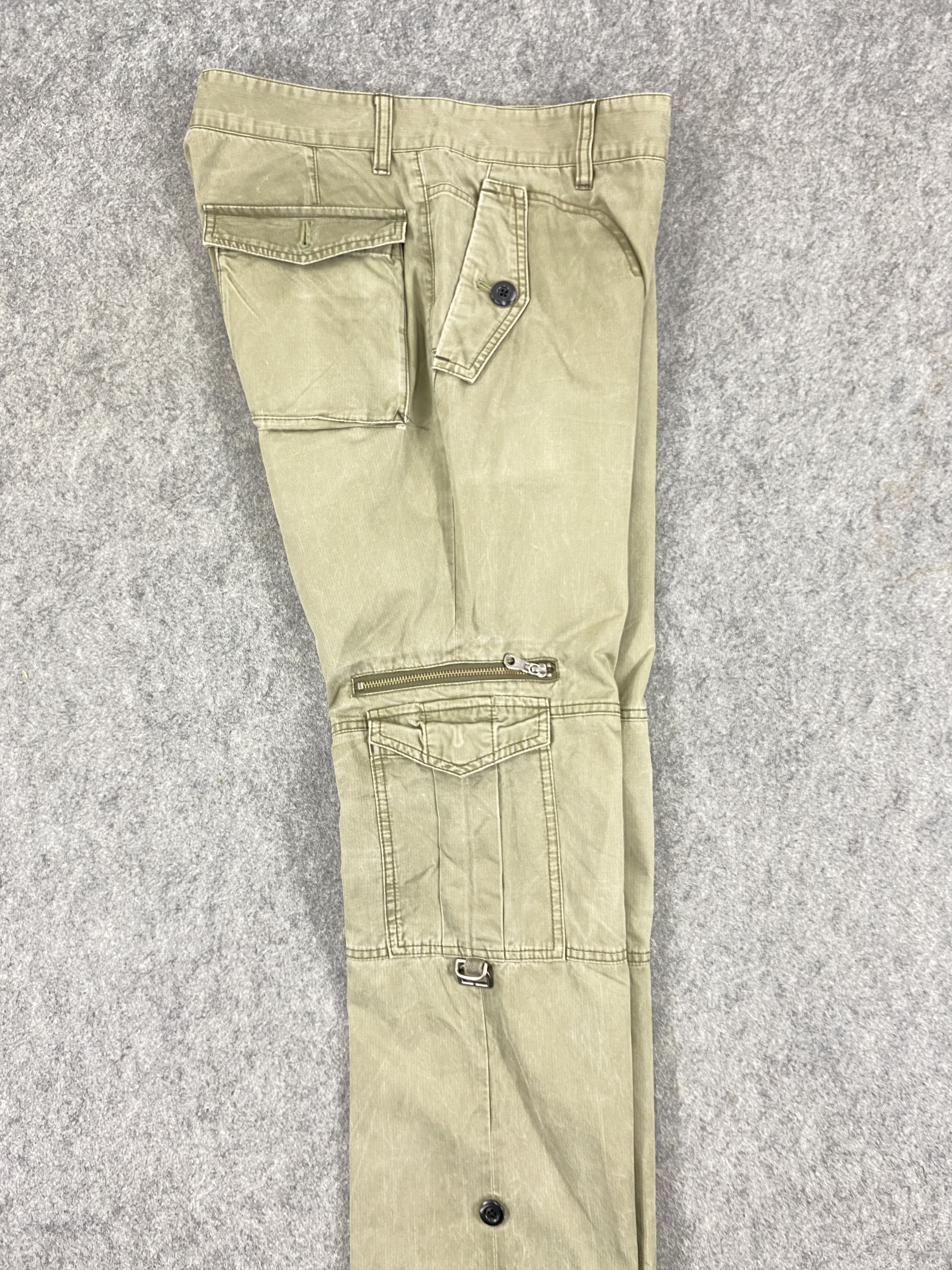 Japanese Brand Vintage Hamnett Cargo Pants Cargo Multi Pocket -CP212 Size US 33 - 4 Thumbnail