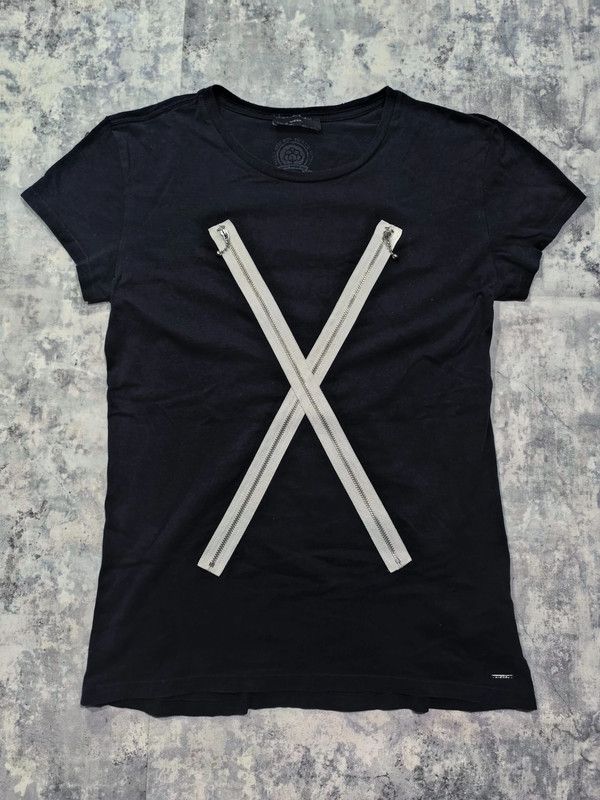 Diesel diesel x zipper tshirt Size US S / EU 44-46 / 1 - 1 Thumbnail