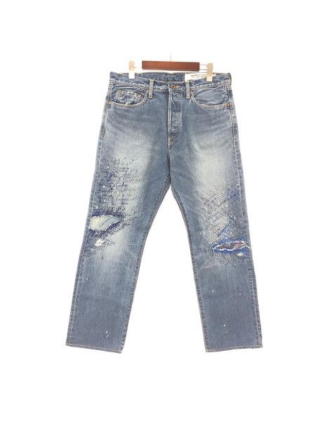 Kapital KAPITAL 14oz Denim 5P Monkey Cisco (3YearsFade) W34 | Grailed 
