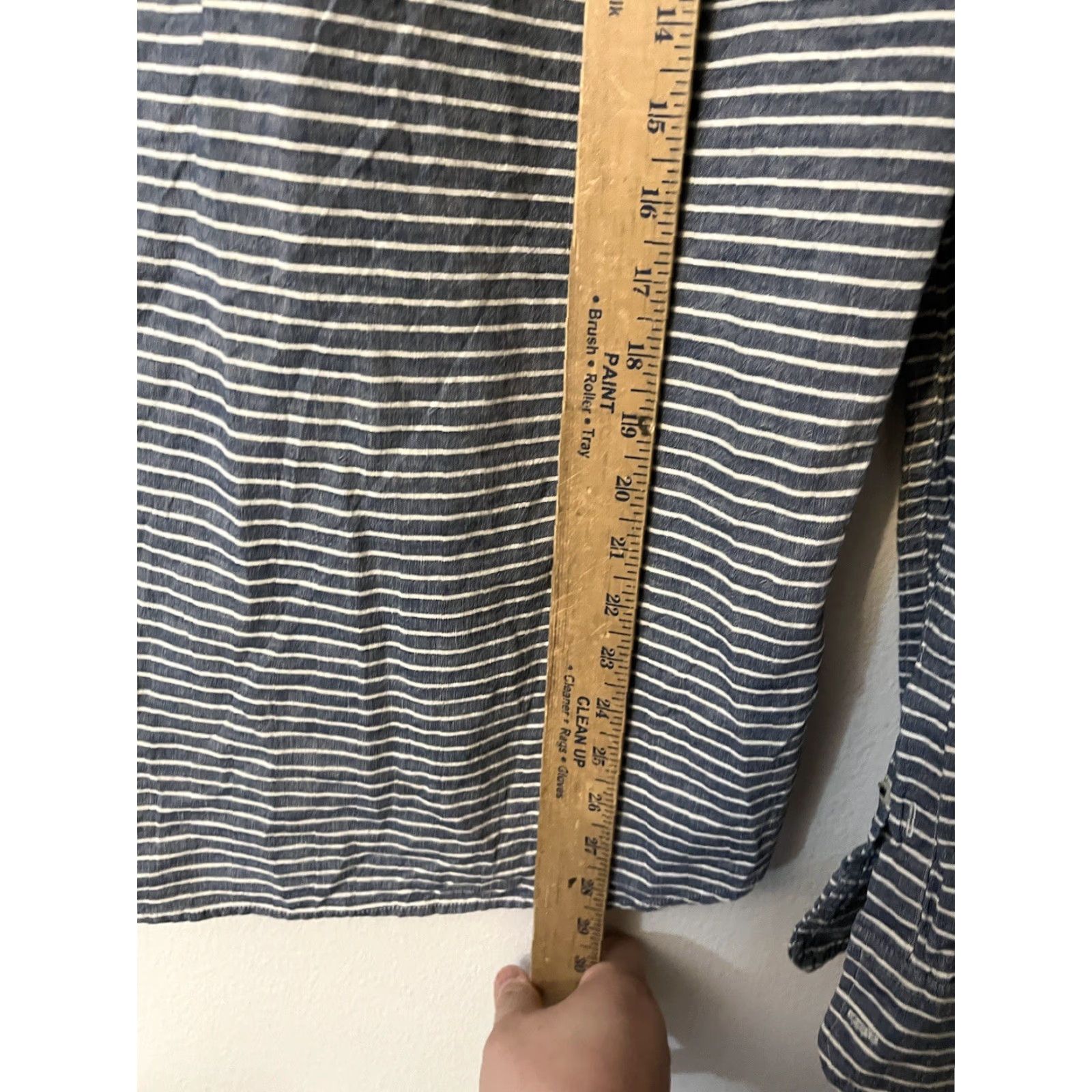 American Eagle Outfitters VINTAGE American Eagle Mens Shirt Blue Striped Cotton Size Small Prep Fit Size US S / EU 44-46 / 1 - 4 Thumbnail